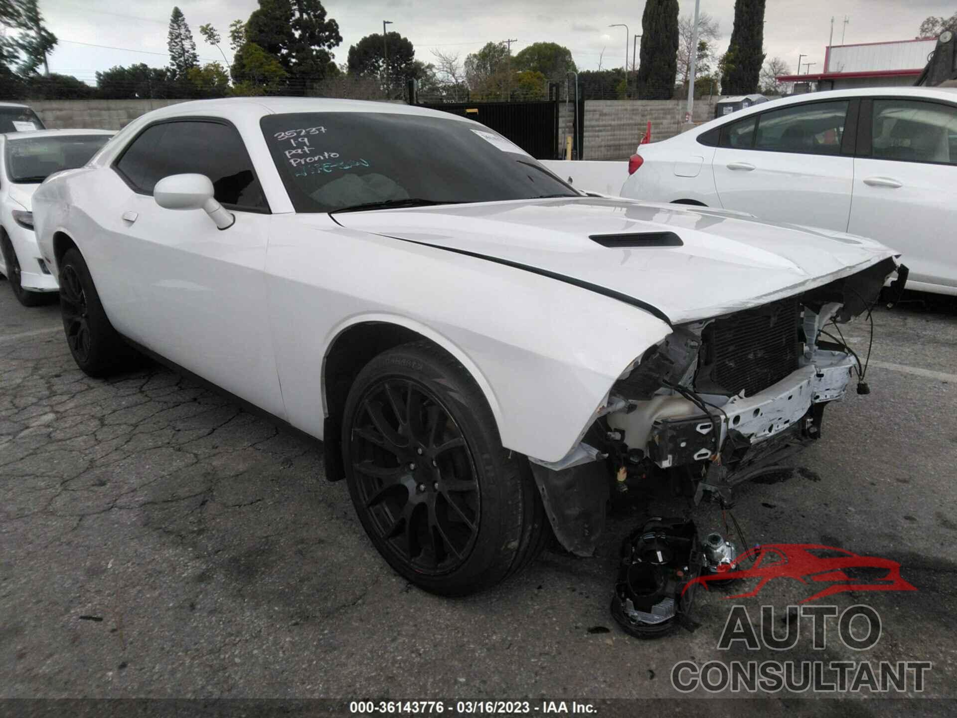 DODGE CHALLENGER 2016 - 2C3CDZAG1GH225457