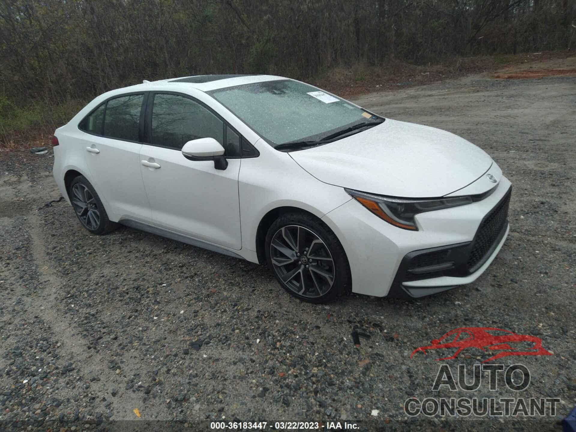 TOYOTA COROLLA 2021 - JTDT4MCE6MJ053480