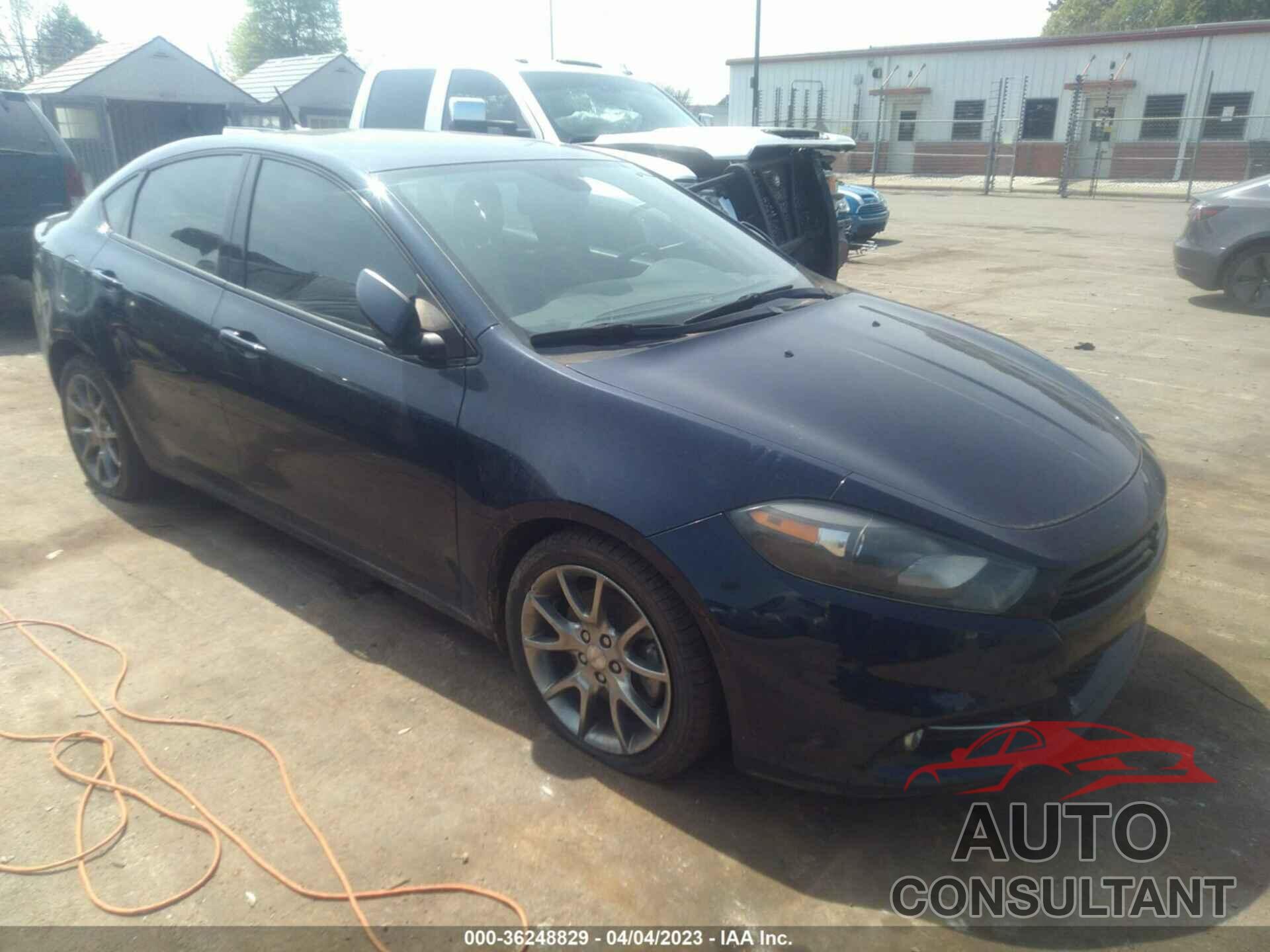 DODGE DART 2015 - 1C3CDFBB3FD242984