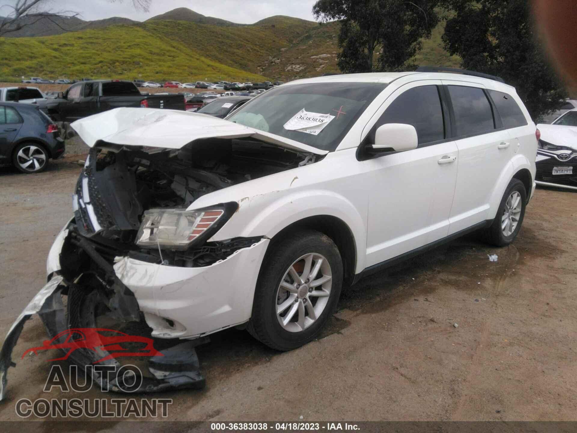 DODGE JOURNEY 2015 - 3C4PDCBG5FT733879
