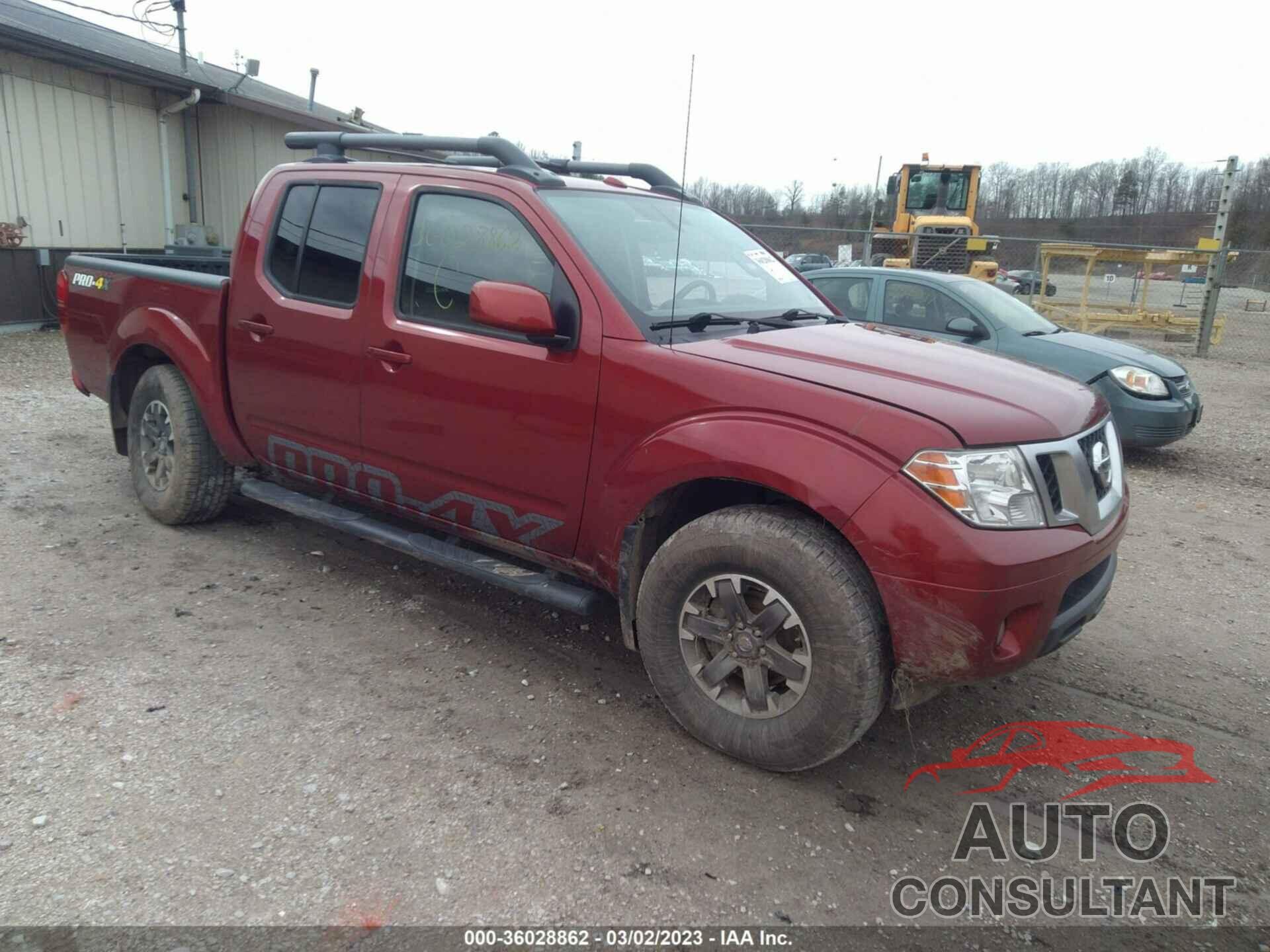 NISSAN FRONTIER 2016 - 1N6AD0EV1GN759117