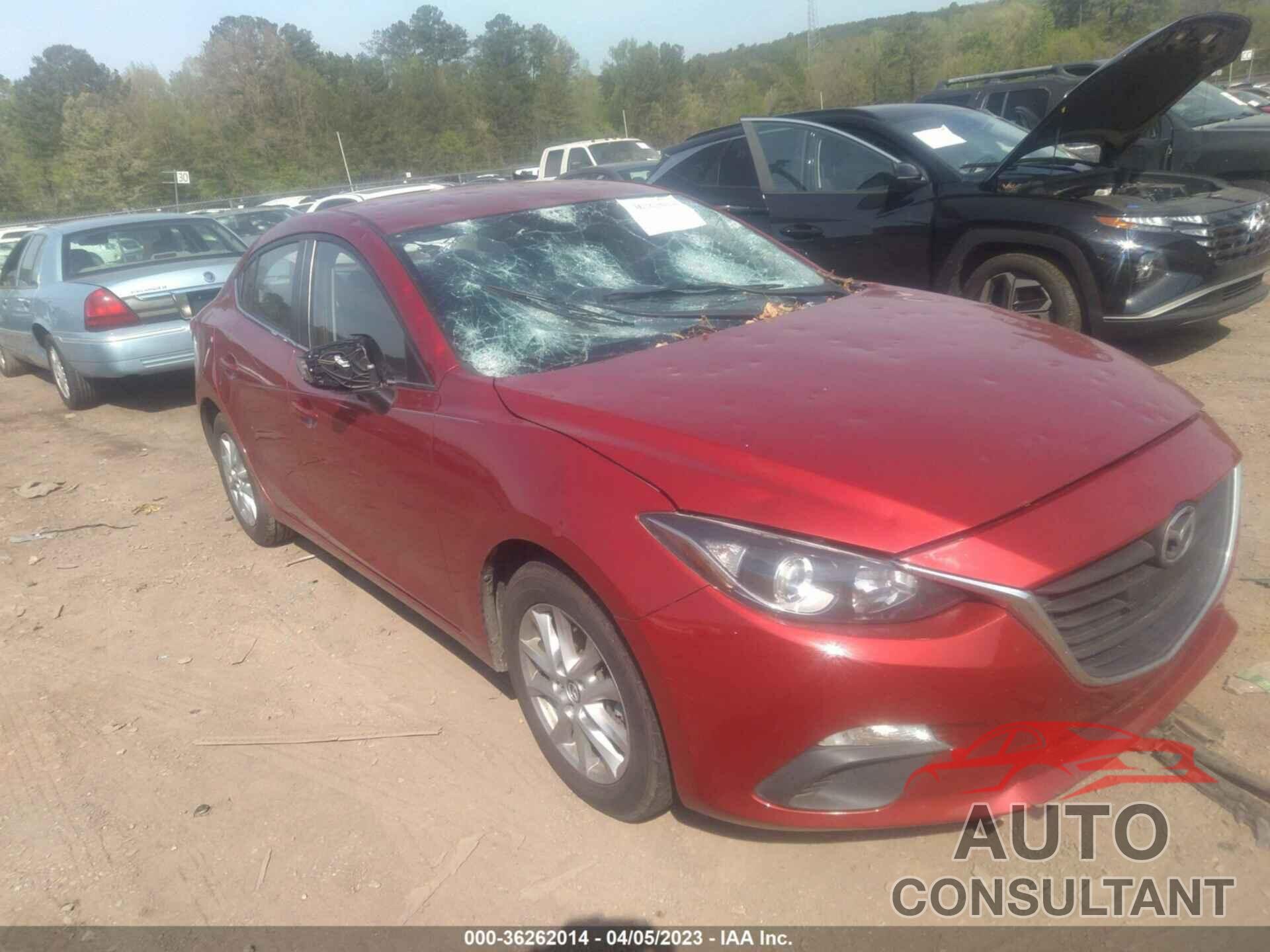 MAZDA MAZDA3 2016 - JM1BM1U71G1330910