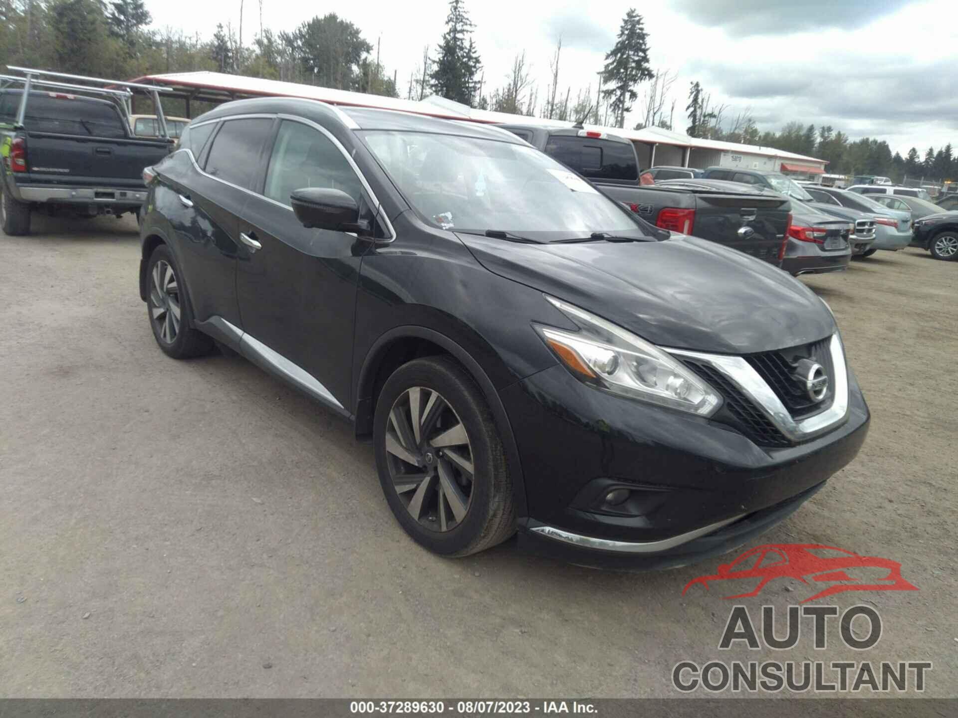 NISSAN MURANO 2016 - 5N1AZ2MH5GN138356