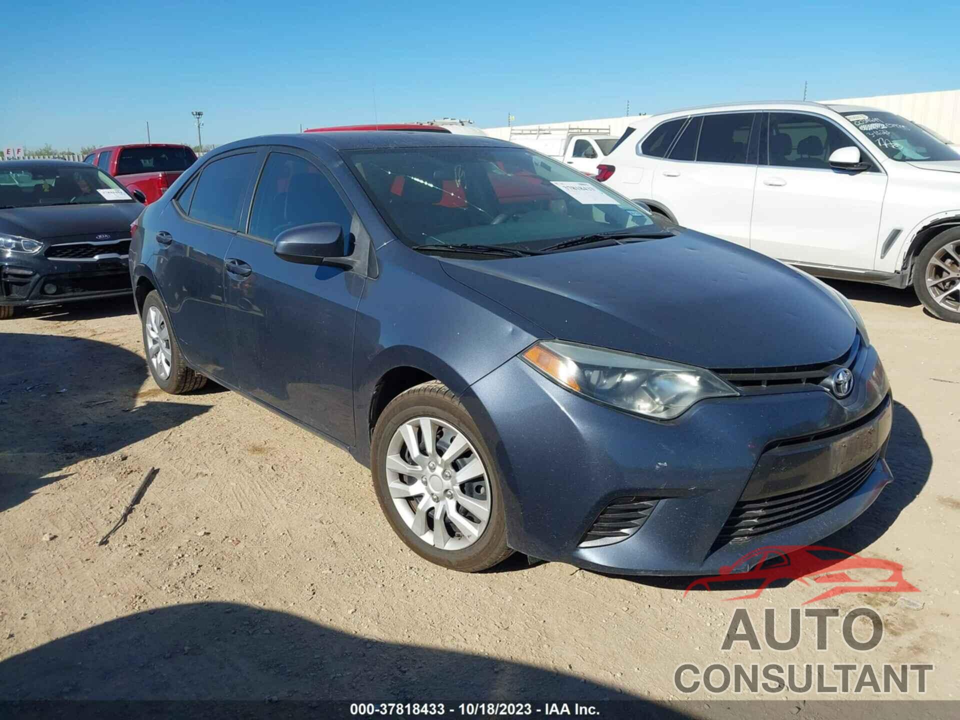 TOYOTA COROLLA 2015 - 5YFBURHE3FP304262