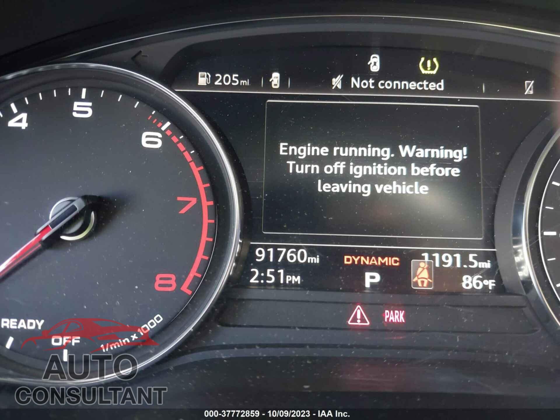 AUDI A5 2018 - WAUANCF56JA060741