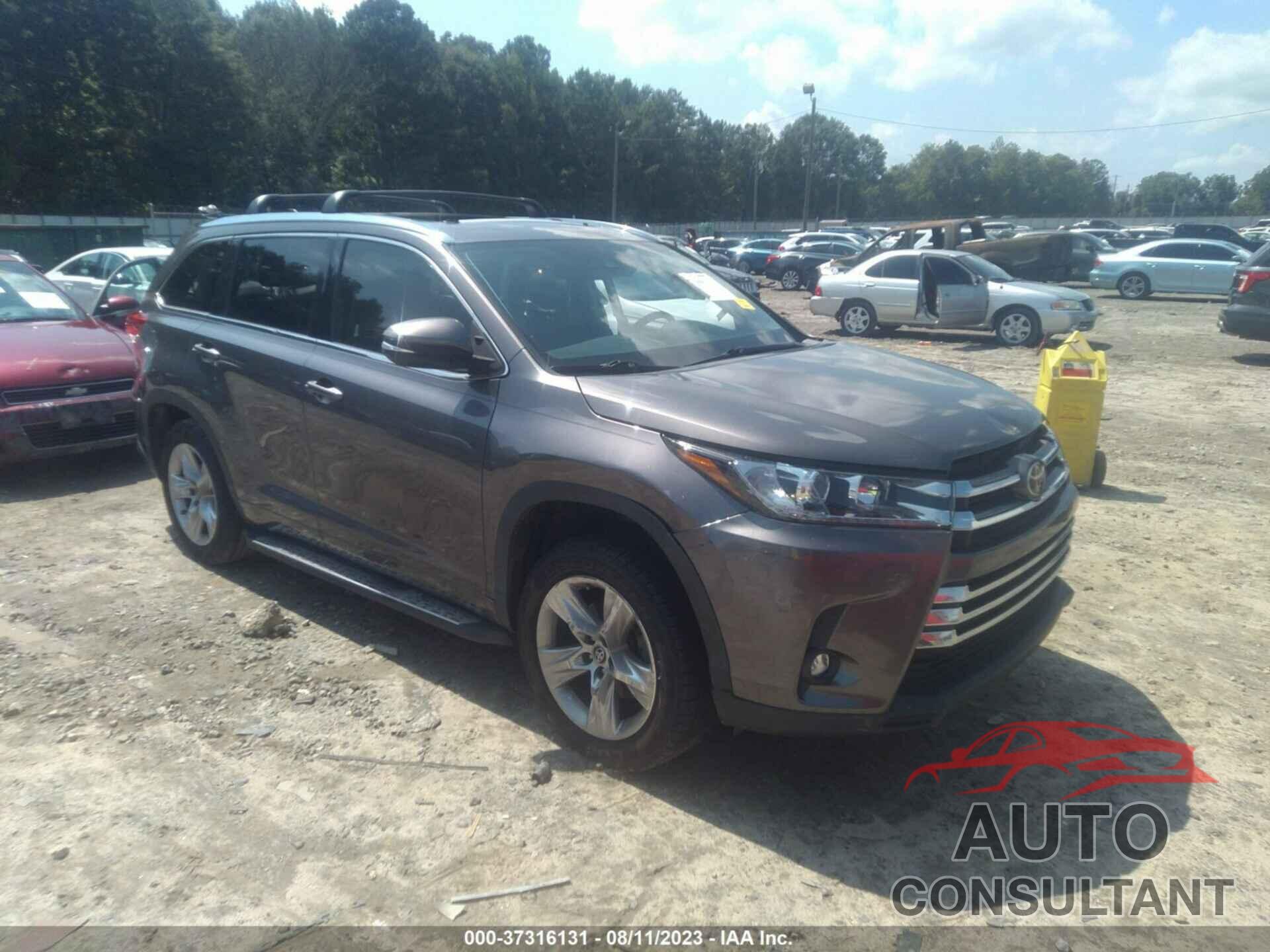 TOYOTA HIGHLANDER 2019 - 5TDYZRFH1KS337612