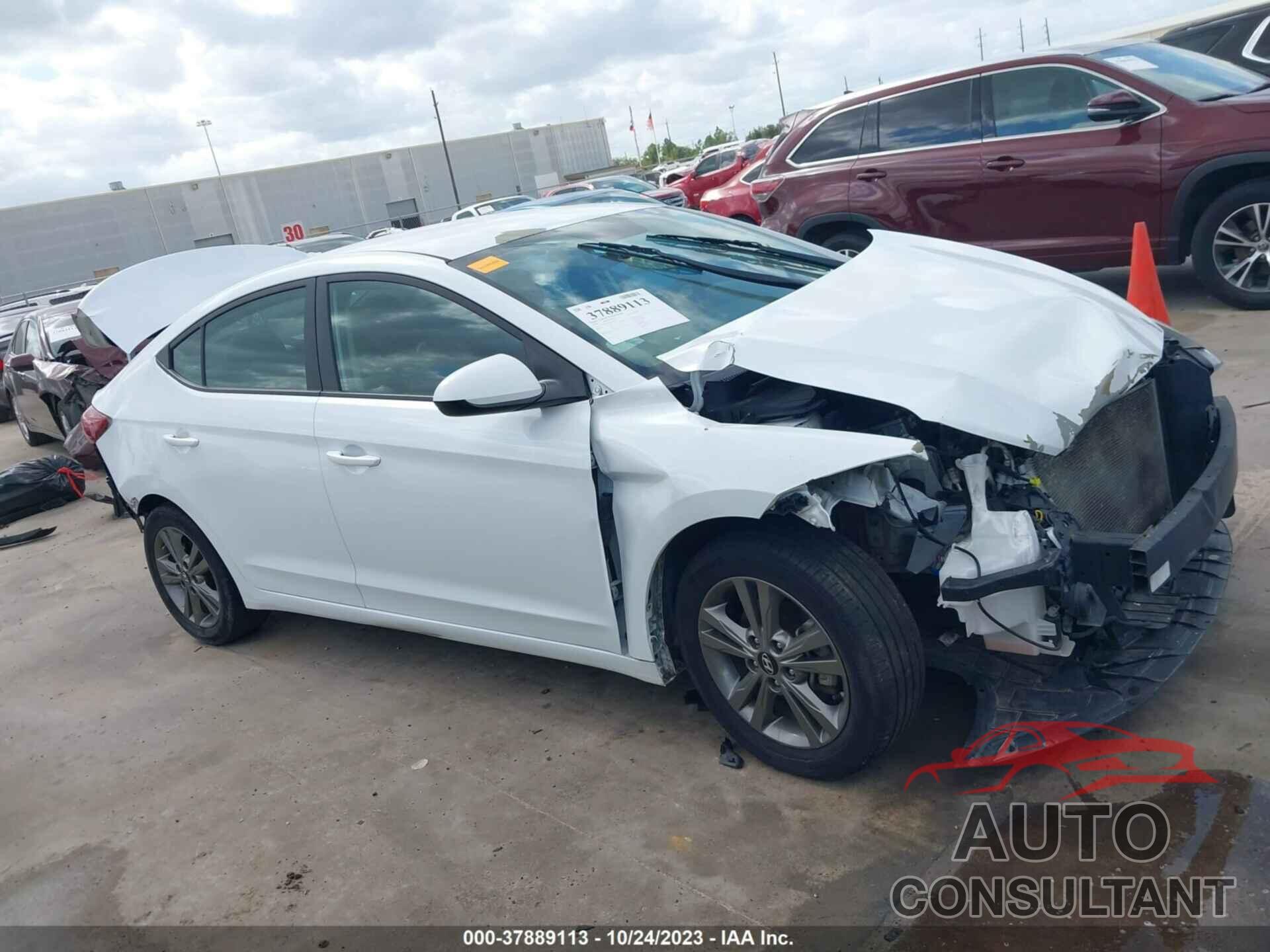 HYUNDAI ELANTRA 2018 - 5NPD84LF3JH289137