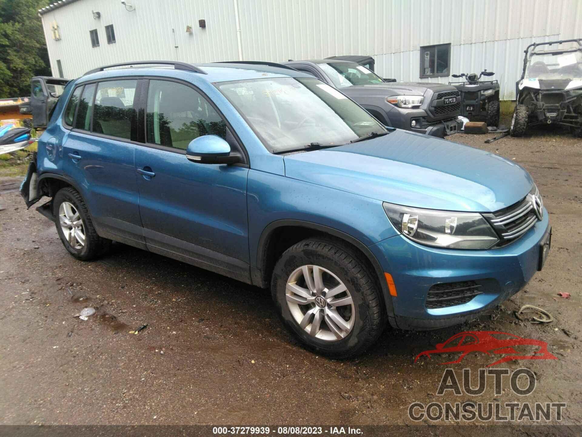 VOLKSWAGEN TIGUAN 2017 - WVGBV7AX4HK016986