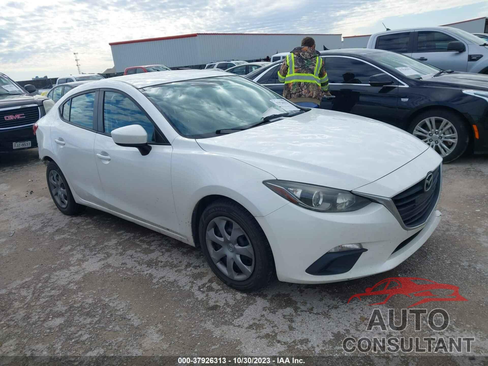 MAZDA 3 2016 - JM1BM1T75G1341622