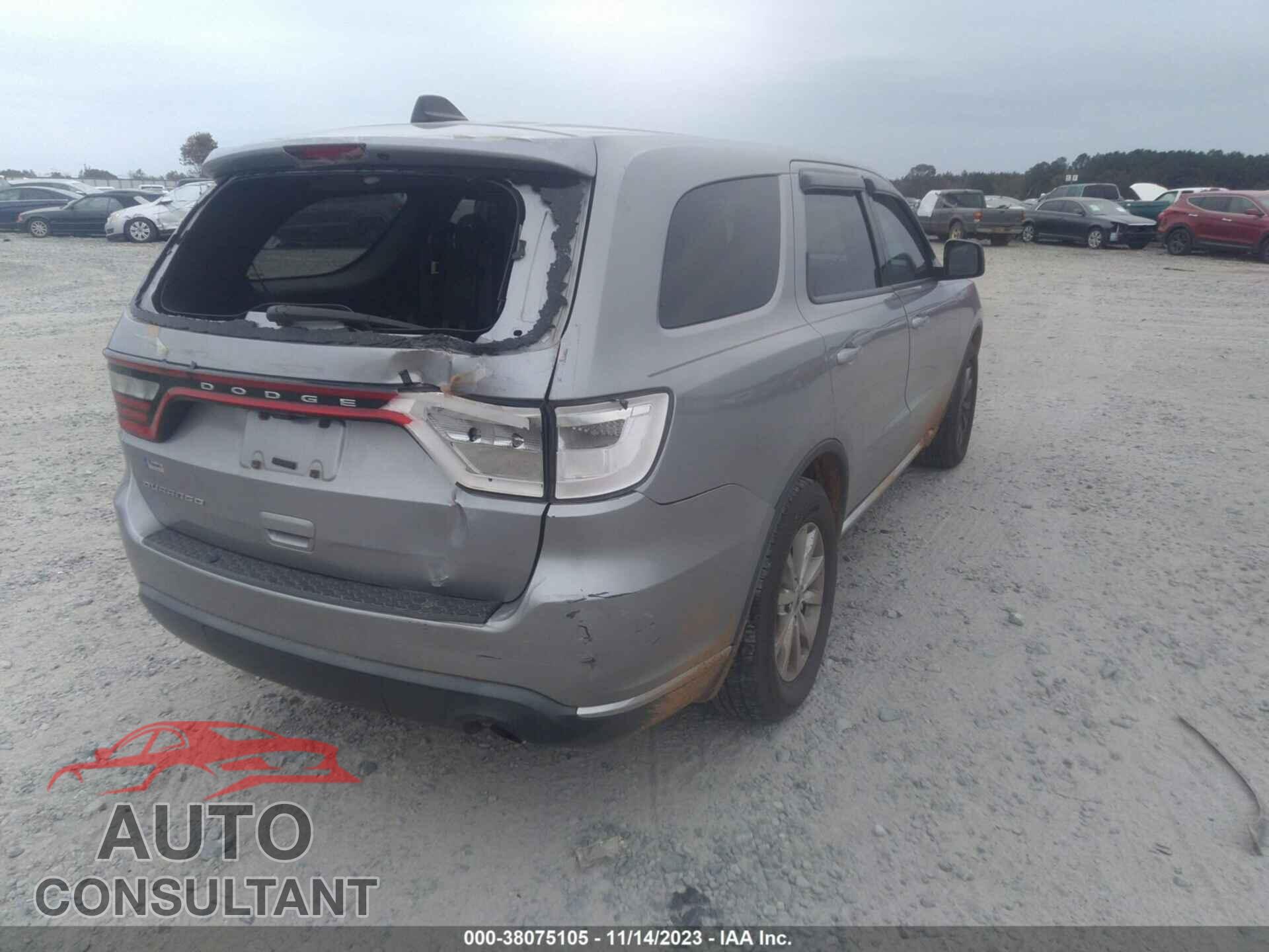 DODGE DURANGO 2019 - 1C4RDHAGXKC530970