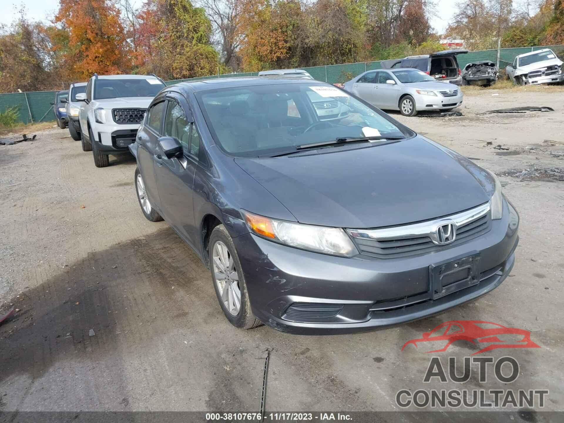 HONDA CIVIC 2012 - 2HGFB2F82CH313615