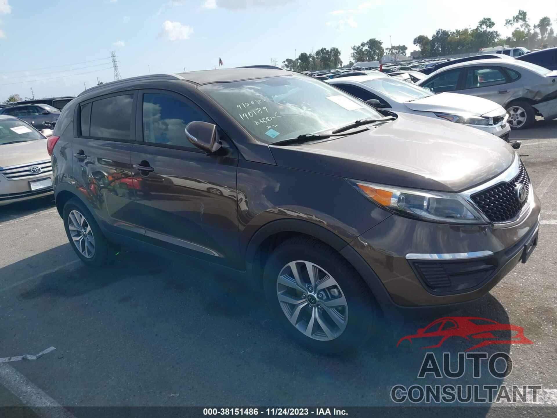 KIA SPORTAGE 2015 - KNDPB3AC0F7764255
