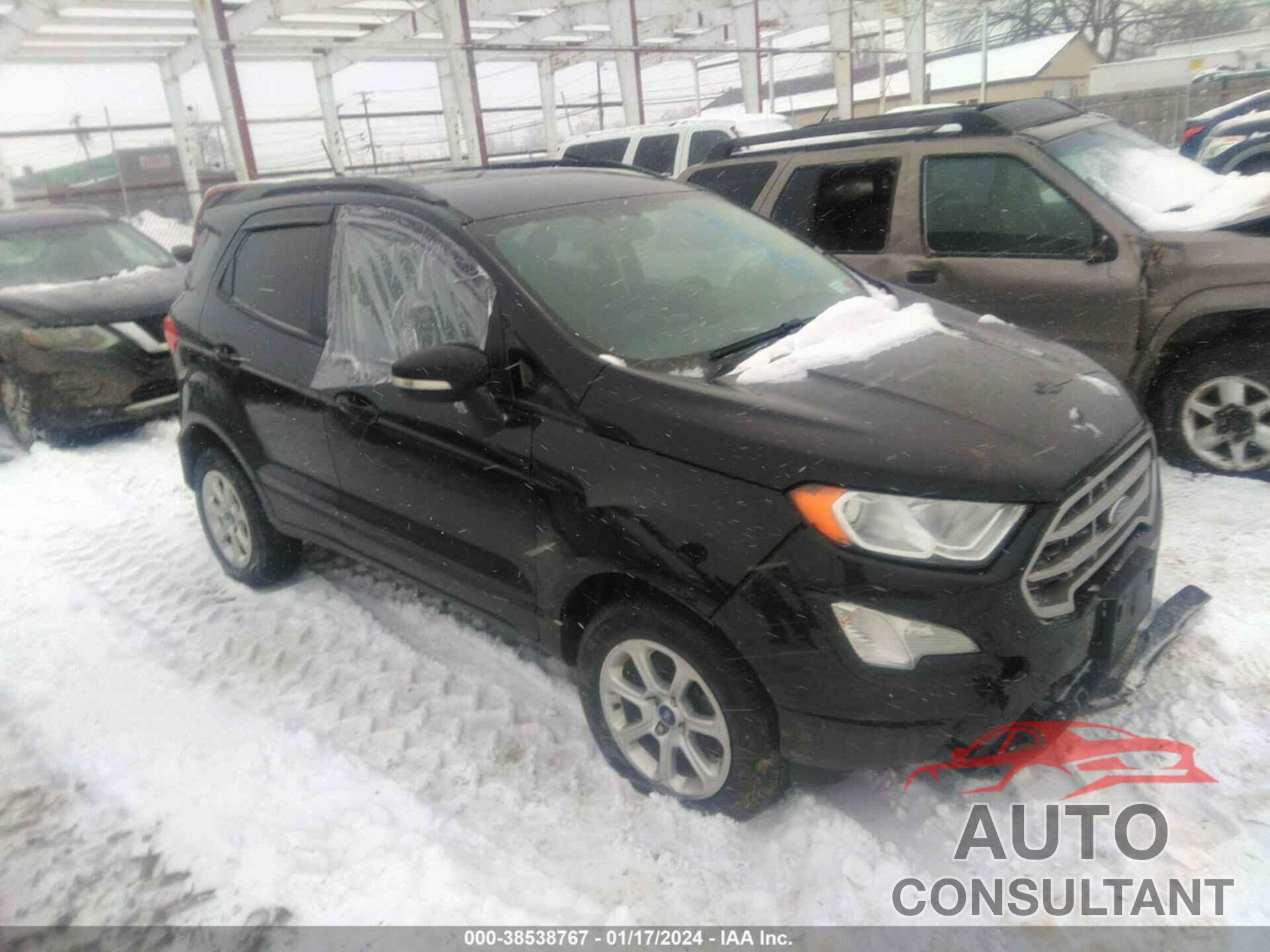 FORD ECOSPORT 2019 - MAJ6S3GLXKC308712