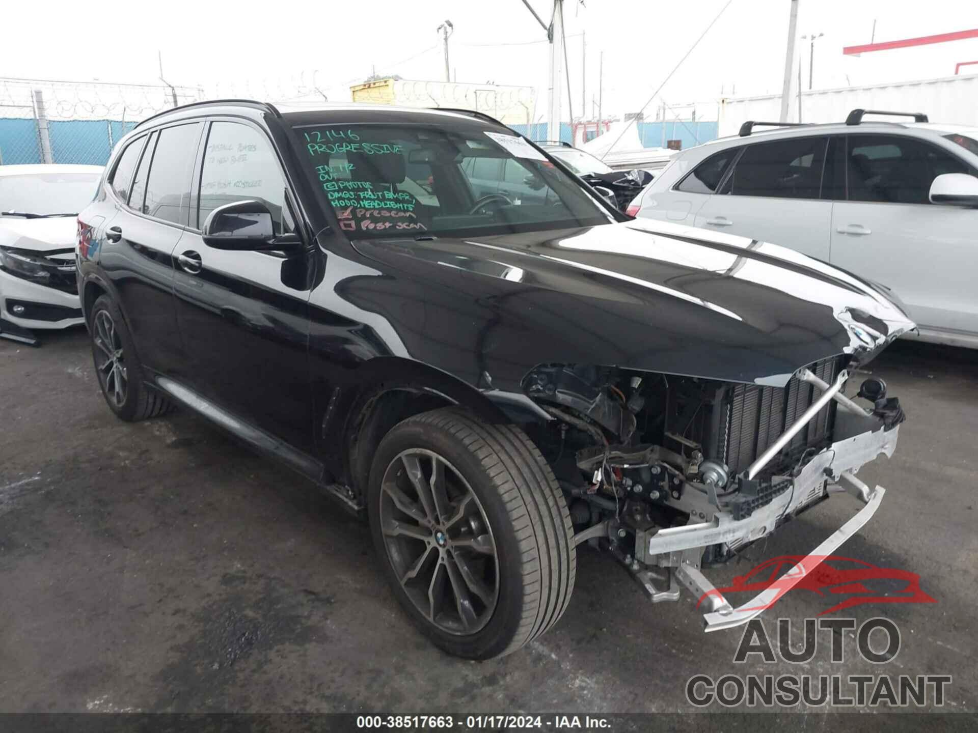 BMW X3 2020 - 5UXTY3C08LLE54827