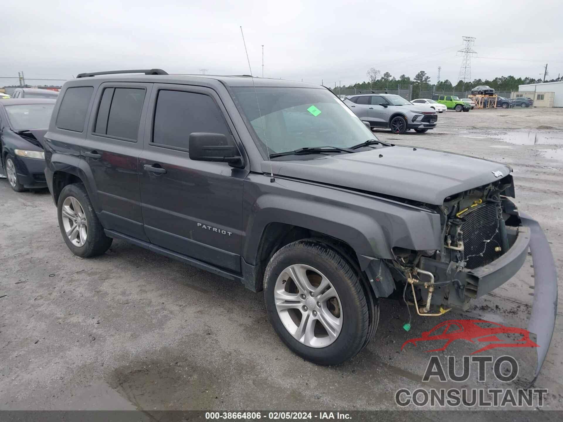 JEEP PATRIOT 2017 - 1C4NJPBA7HD124952