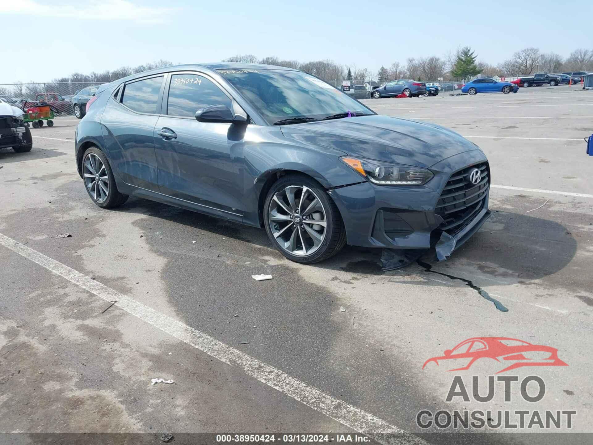 HYUNDAI VELOSTER 2019 - KMHTG6AF4KU004946