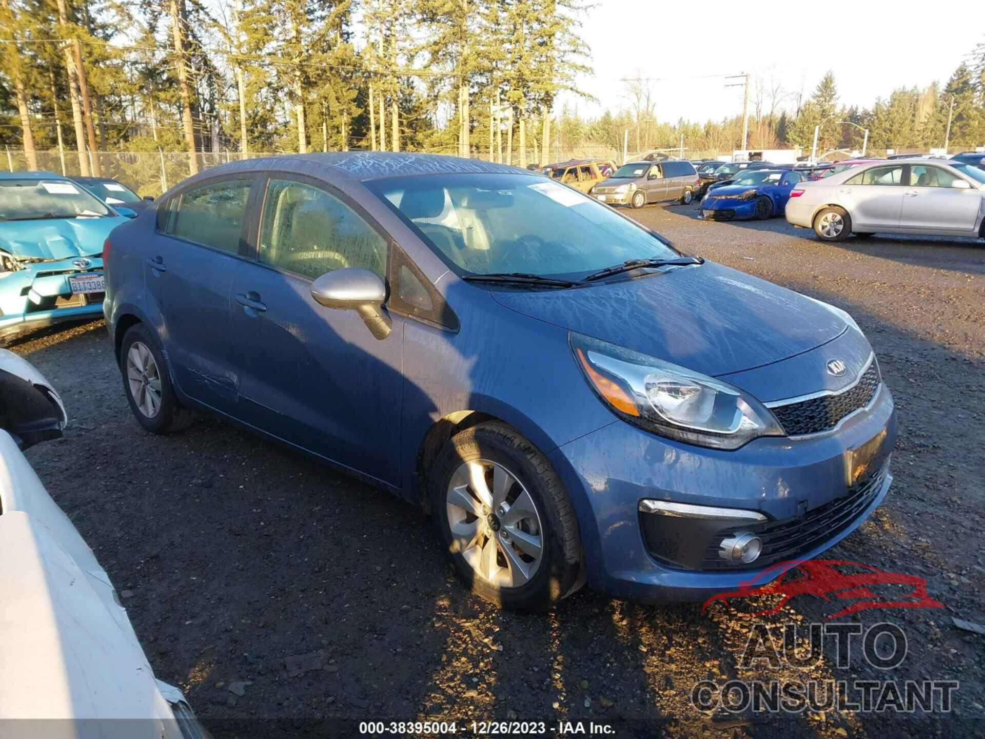 KIA RIO 2016 - KNADN4A3XG6569851