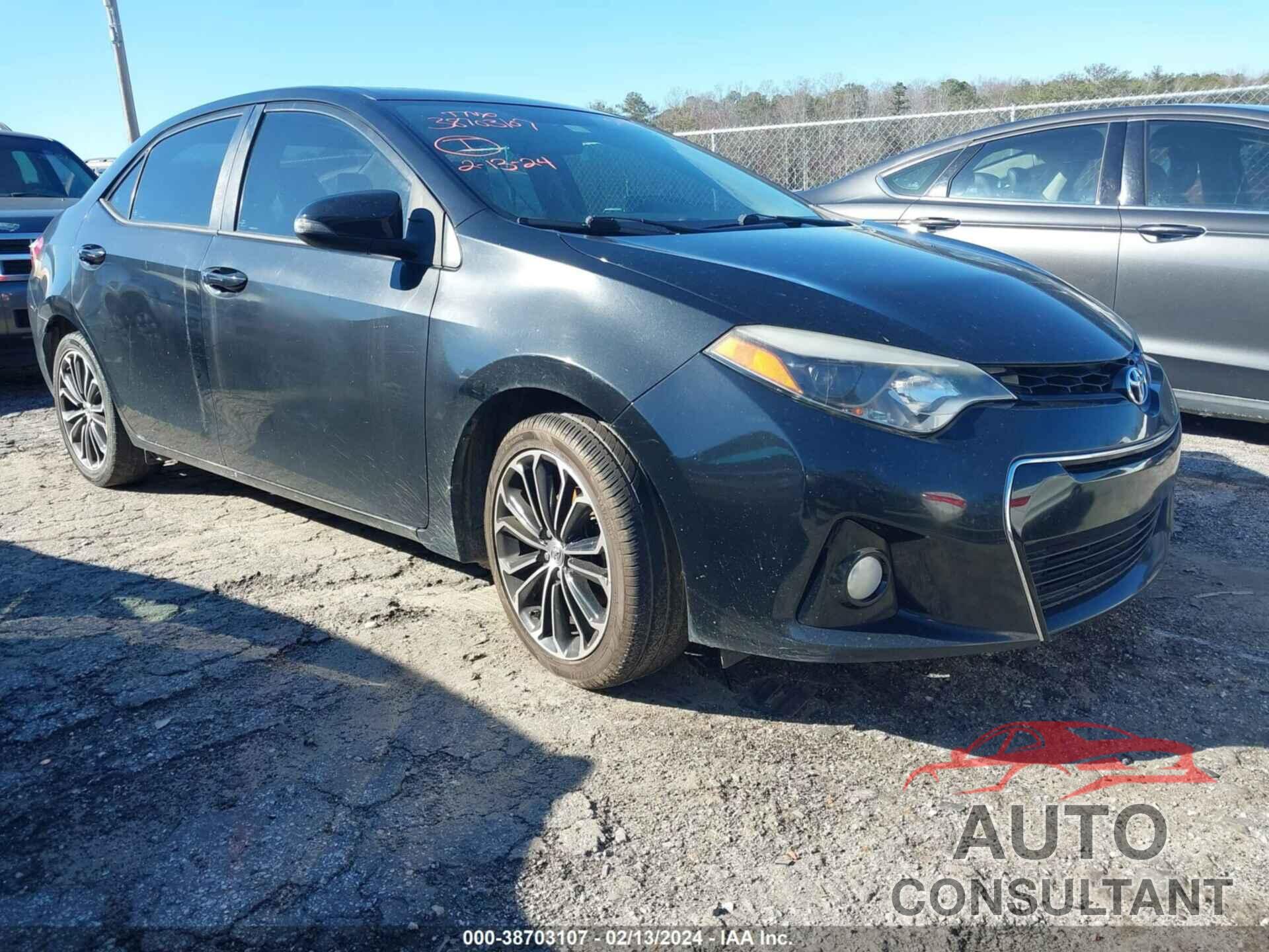 TOYOTA COROLLA 2016 - 2T1BURHEXGC522264