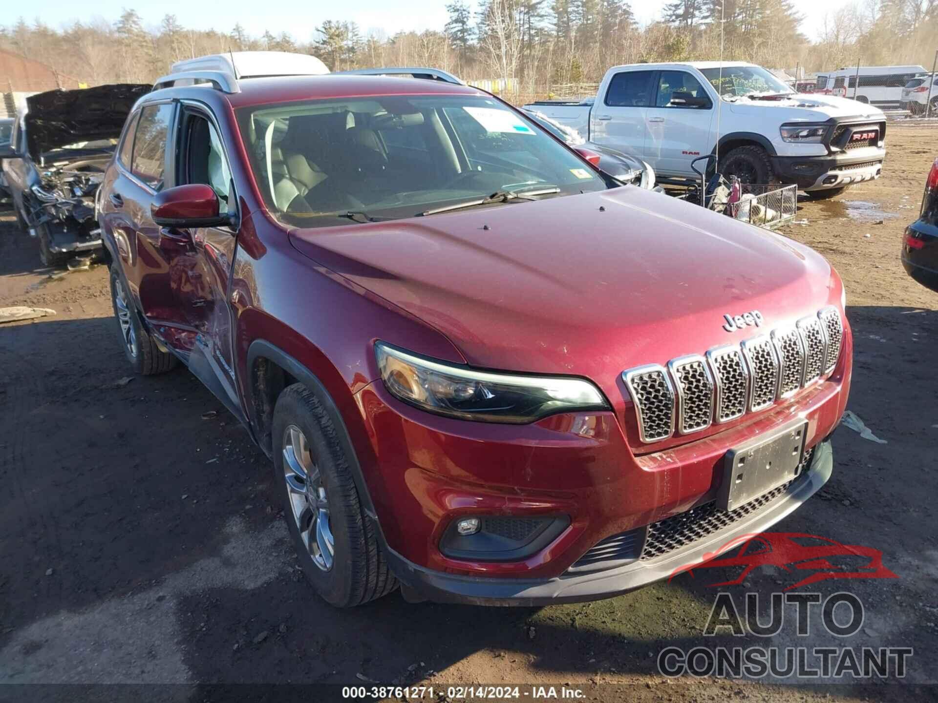 JEEP CHEROKEE 2019 - 1C4PJMLB7KD337101