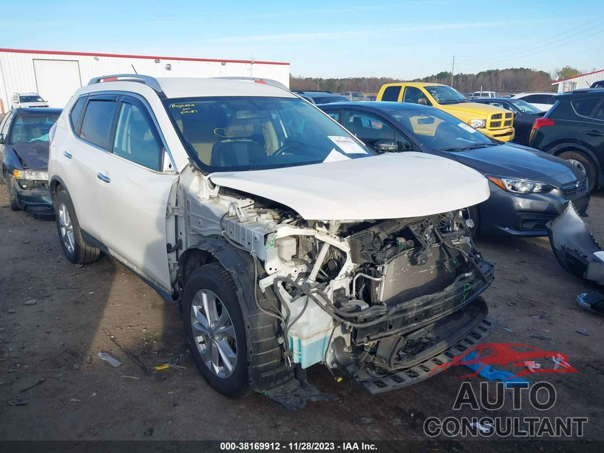 NISSAN ROGUE 2016 - KNMAT2MT9GP665542