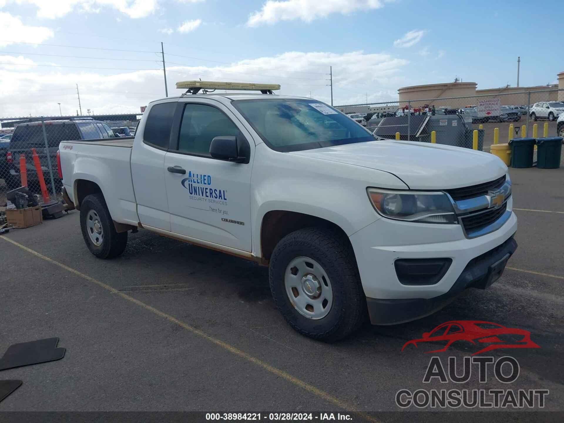 CHEVROLET COLORADO 2018 - 1GCHTBEA7J1161609