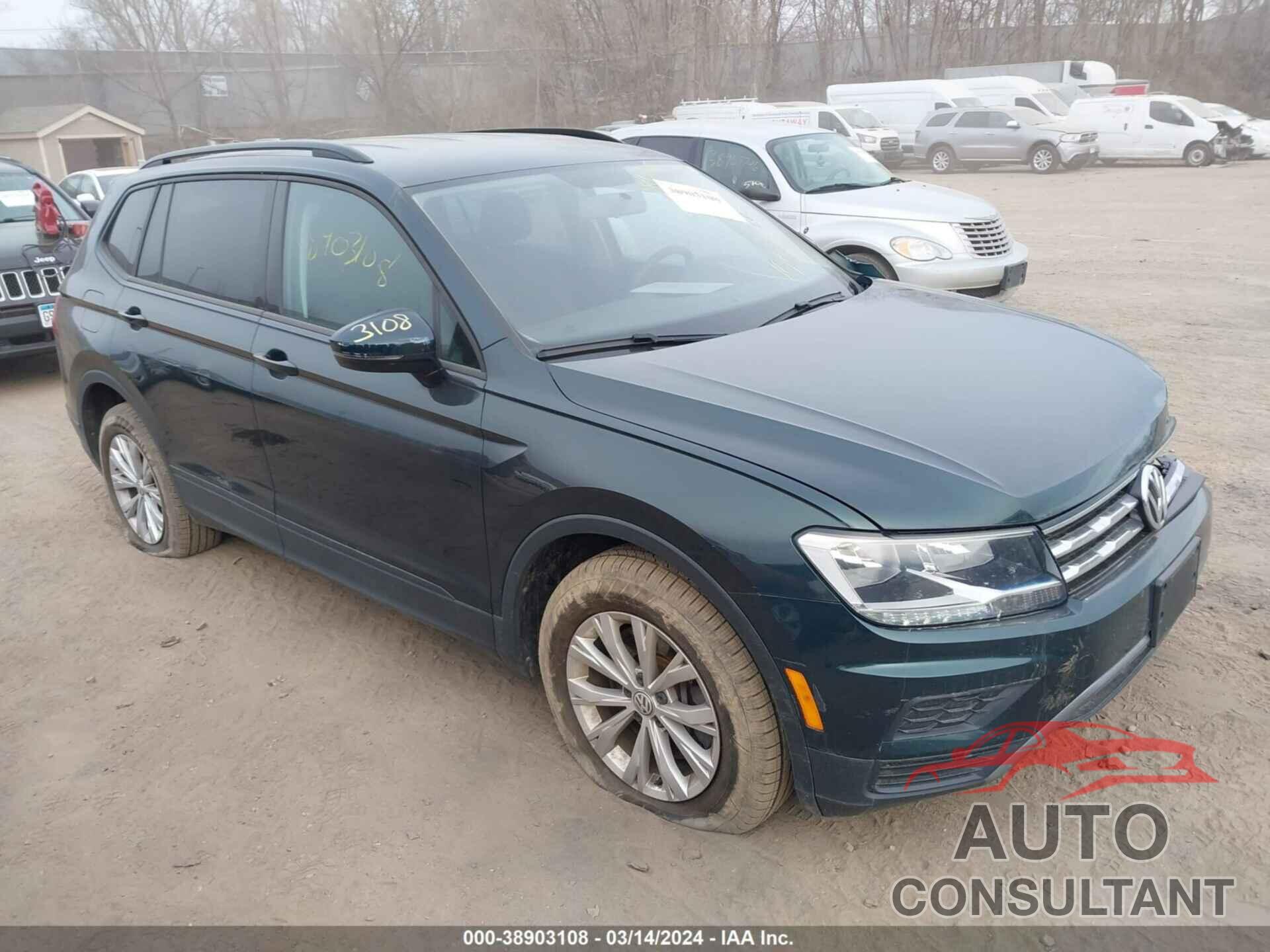 VOLKSWAGEN TIGUAN 2018 - 3VV0B7AX1JM070055