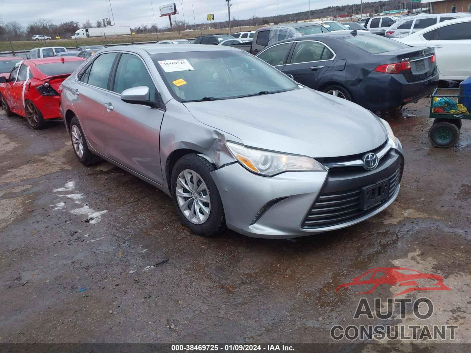 TOYOTA CAMRY 2016 - 4T4BF1FKXGR545567