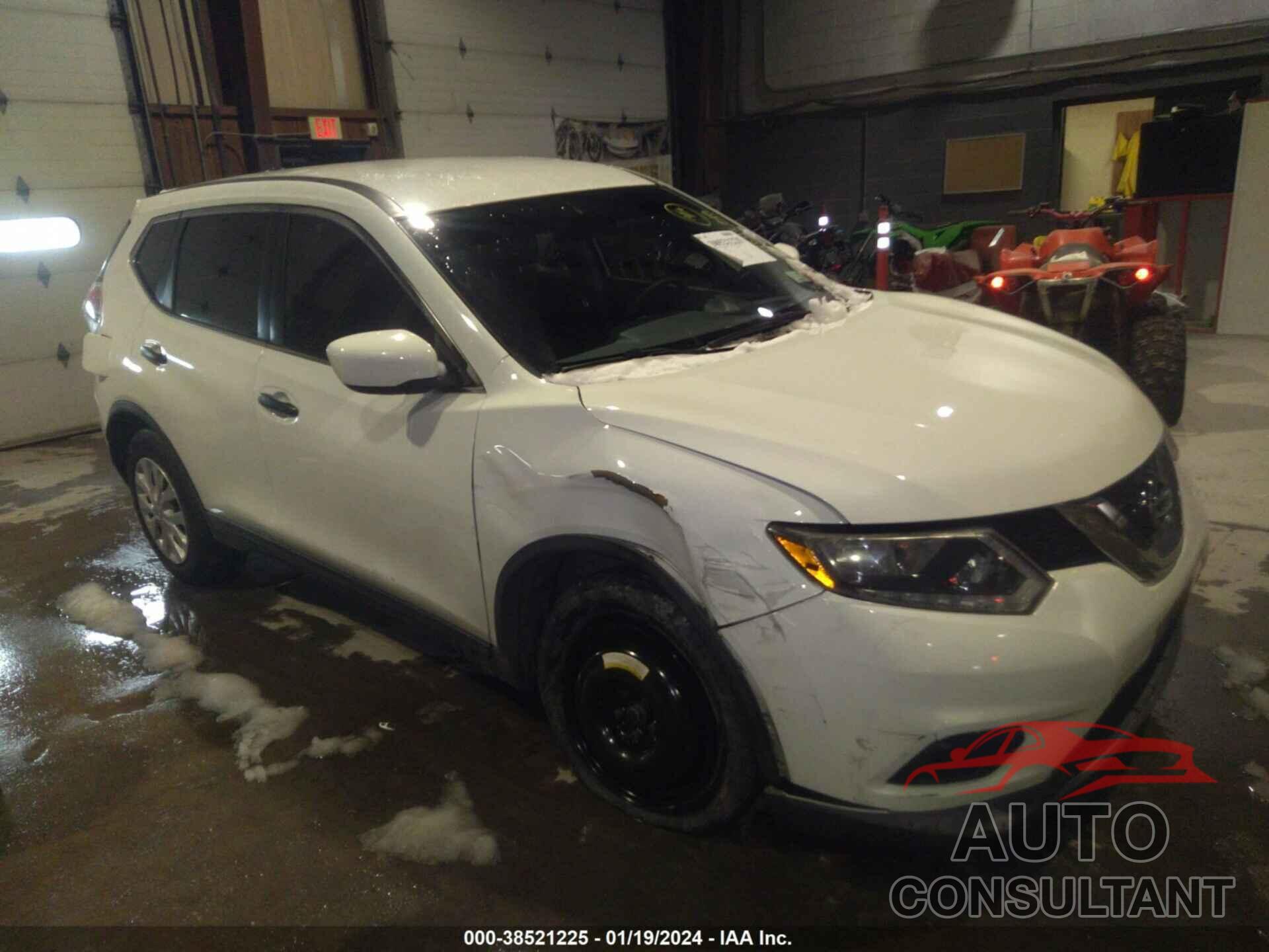 NISSAN ROGUE 2016 - KNMAT2MVXGP664319