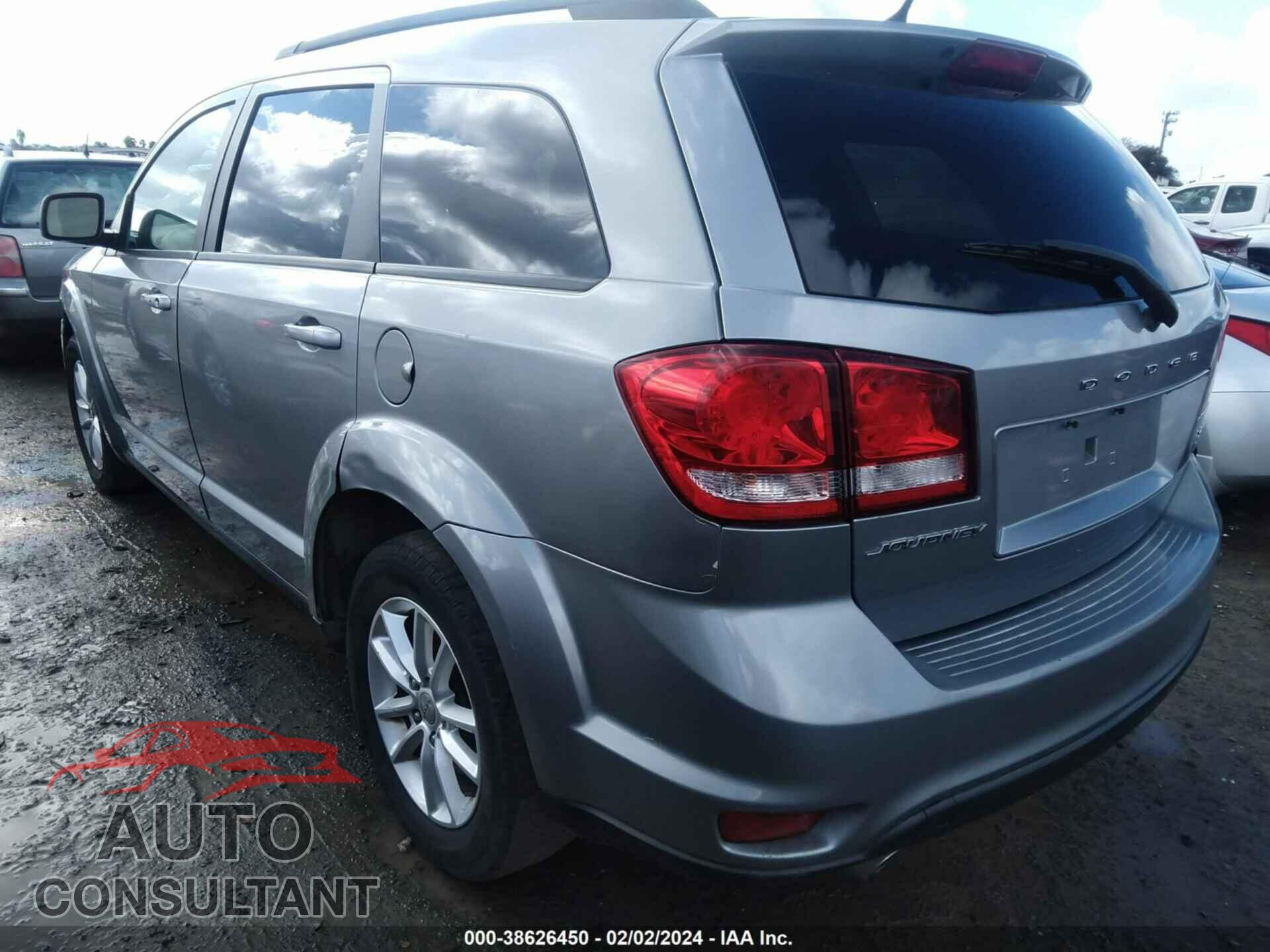 DODGE JOURNEY 2017 - 3C4PDCBG8HT532142