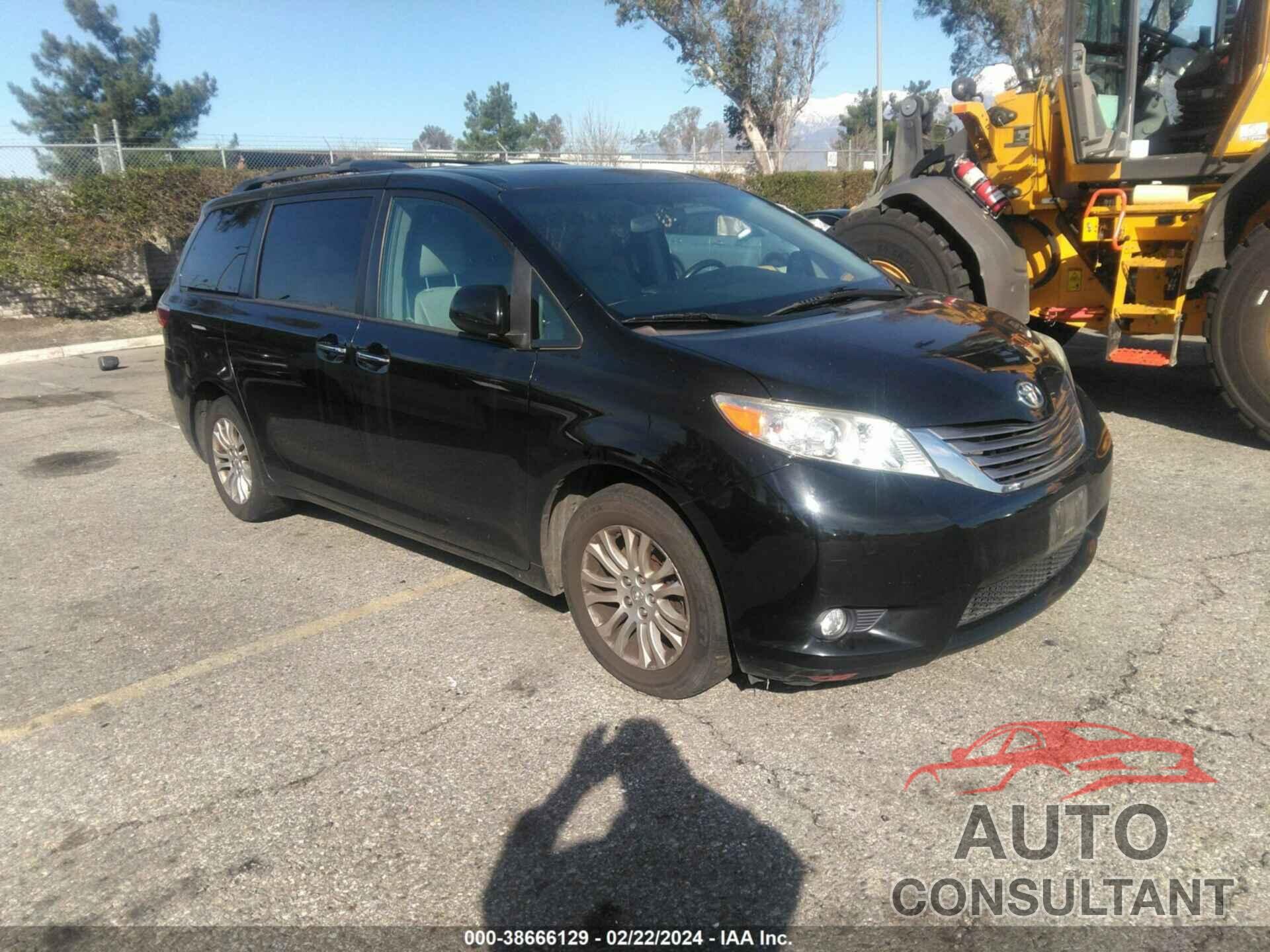 TOYOTA SIENNA 2016 - 5TDYK3DC7GS750358