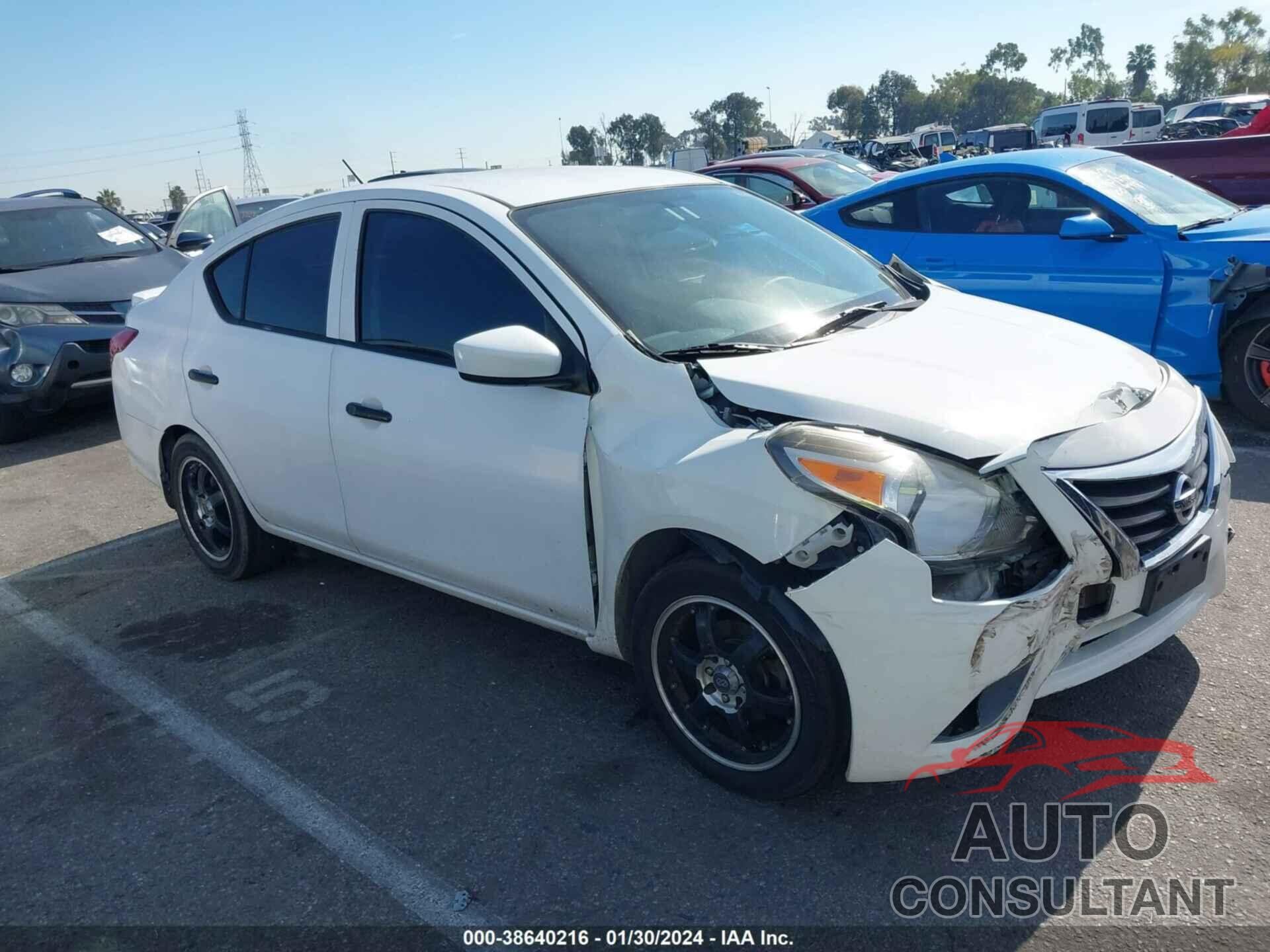 NISSAN VERSA 2016 - 3N1CN7AP3GL829177