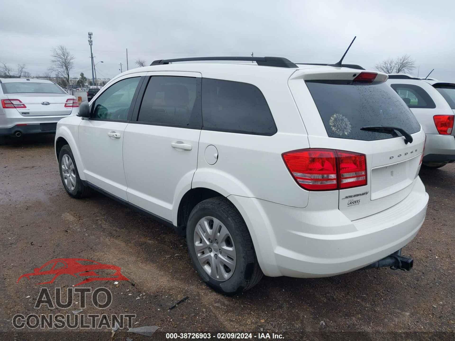 DODGE JOURNEY 2017 - 3C4PDCAB0HT566257