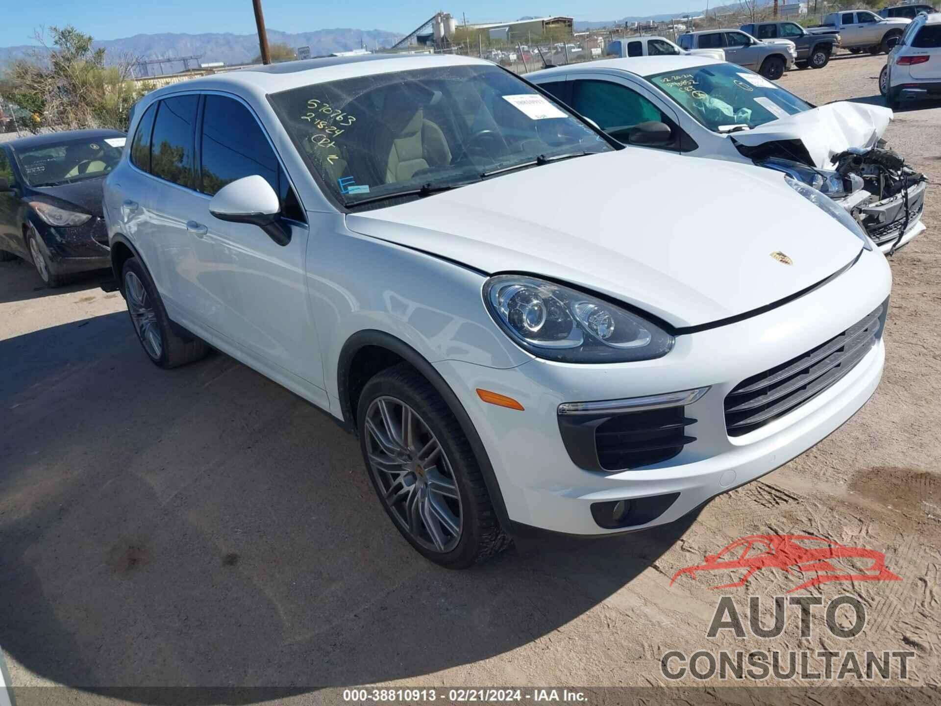 PORSCHE CAYENNE 2016 - WP1AA2A2XGLA04254