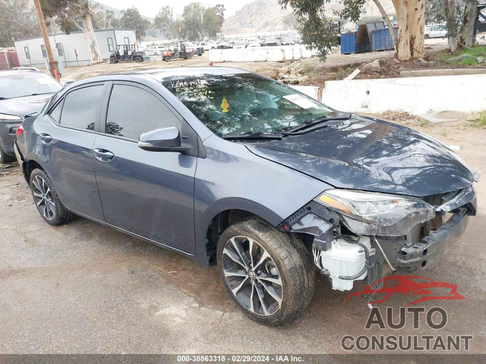 TOYOTA COROLLA 2019 - 5YFBURHE3KP947916