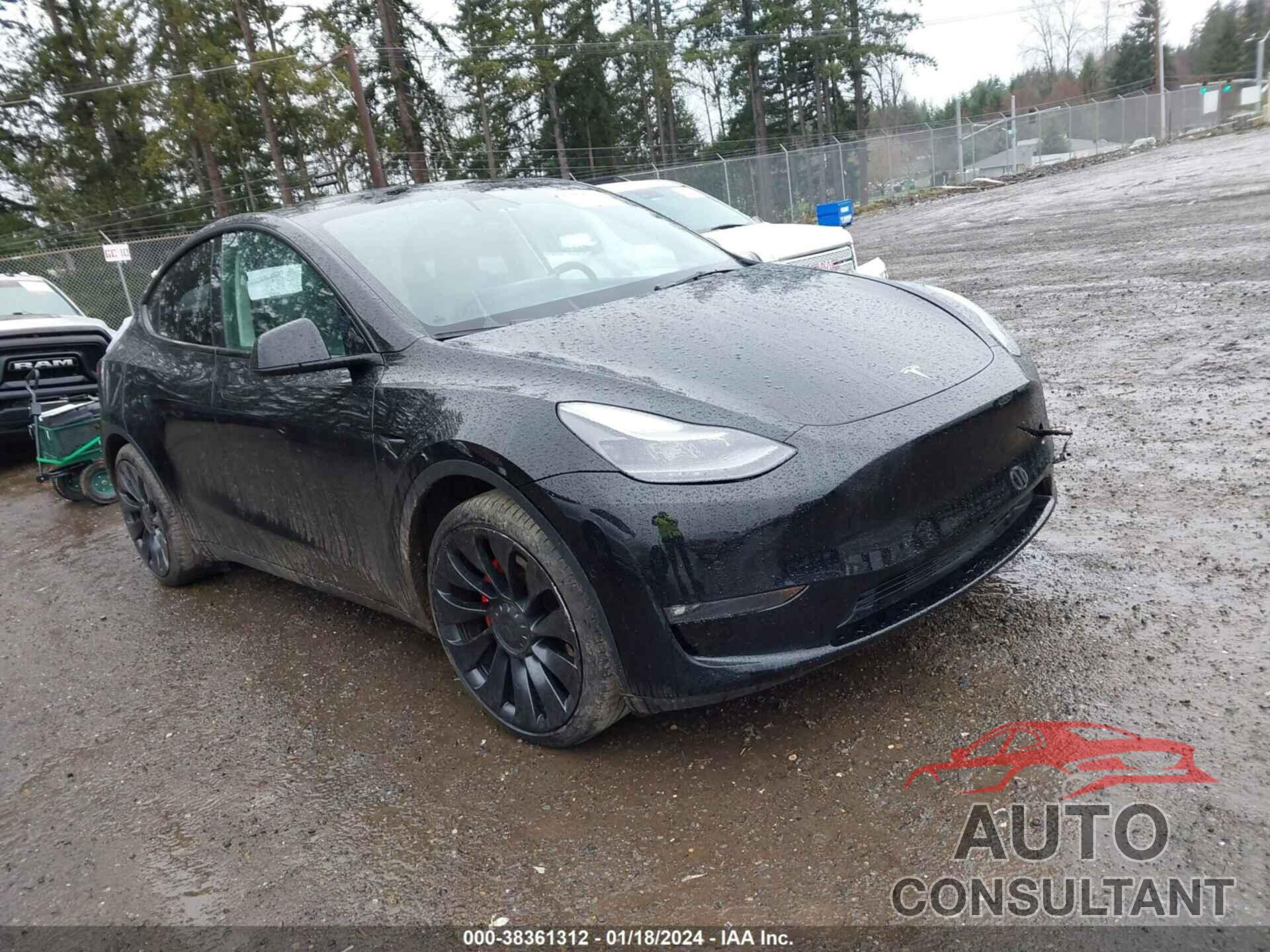 TESLA MODEL Y 2022 - 7SAYGDEF5NF460673