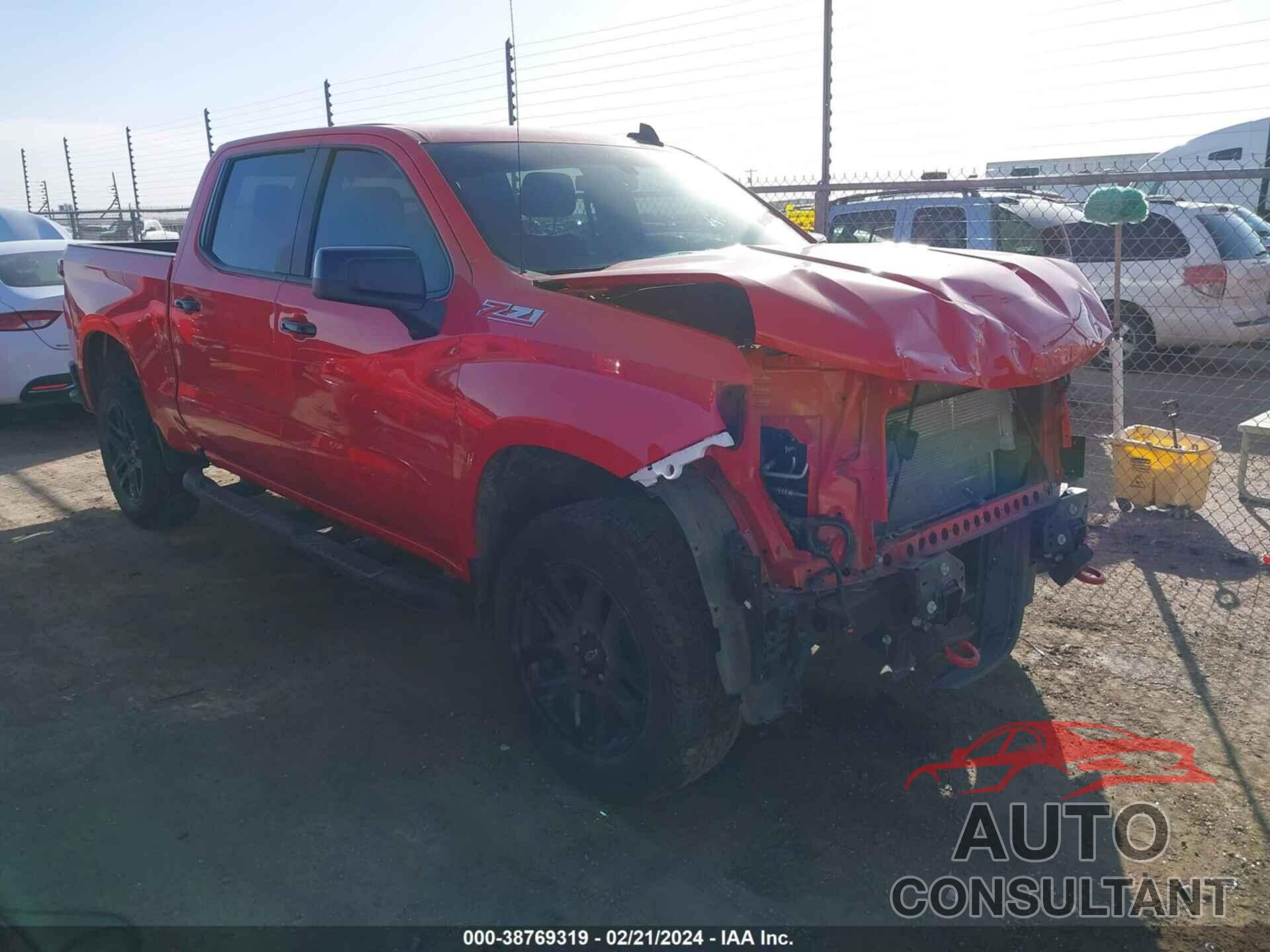 CHEVROLET SILVERADO 1500 2021 - 1GCPYFED4MZ401929