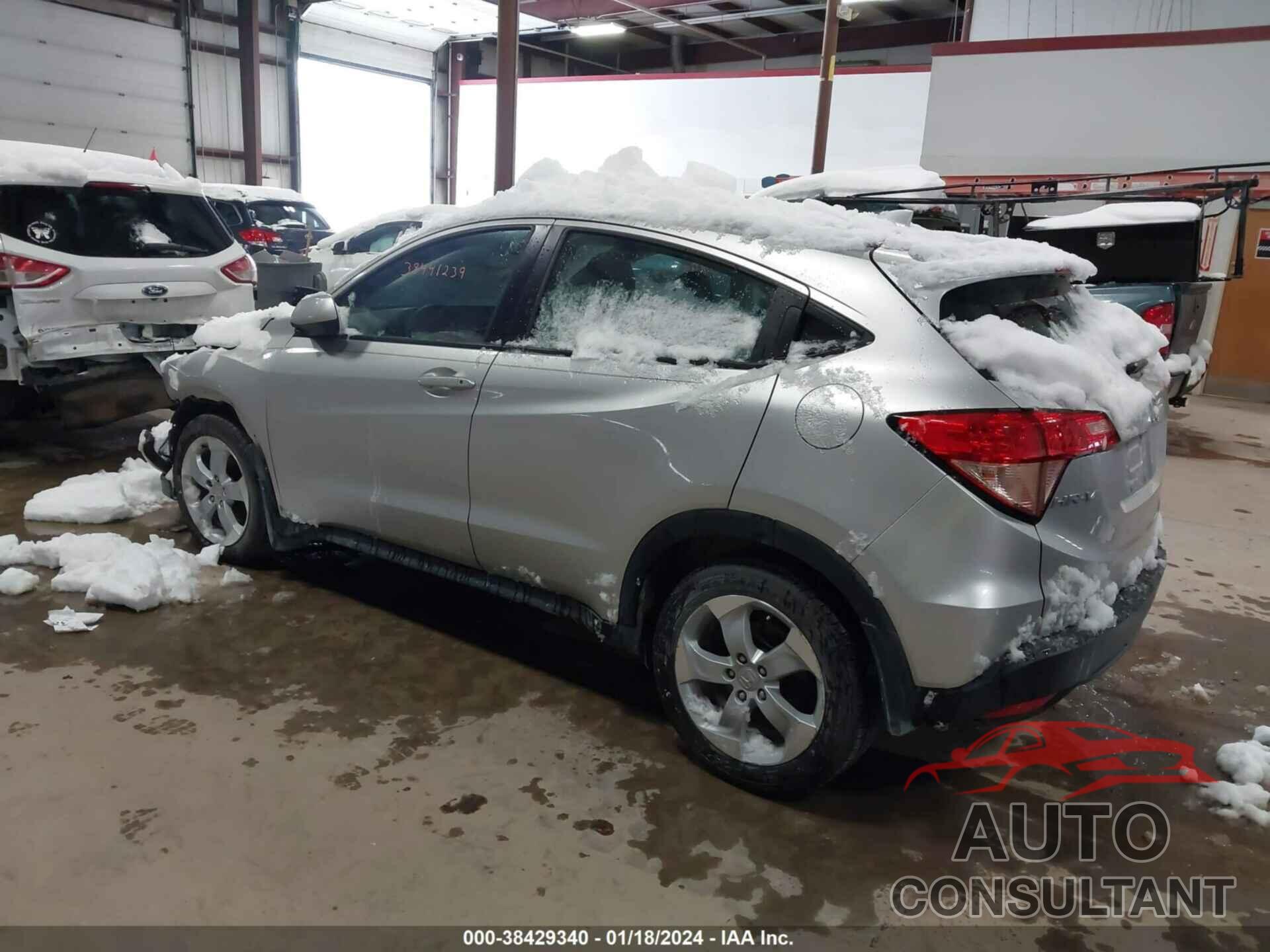 HONDA HR-V 2016 - 3CZRU6H33GM724957