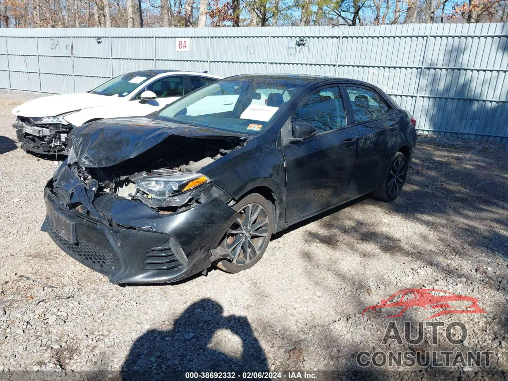 TOYOTA COROLLA 2017 - 2T1BURHE8HC943496