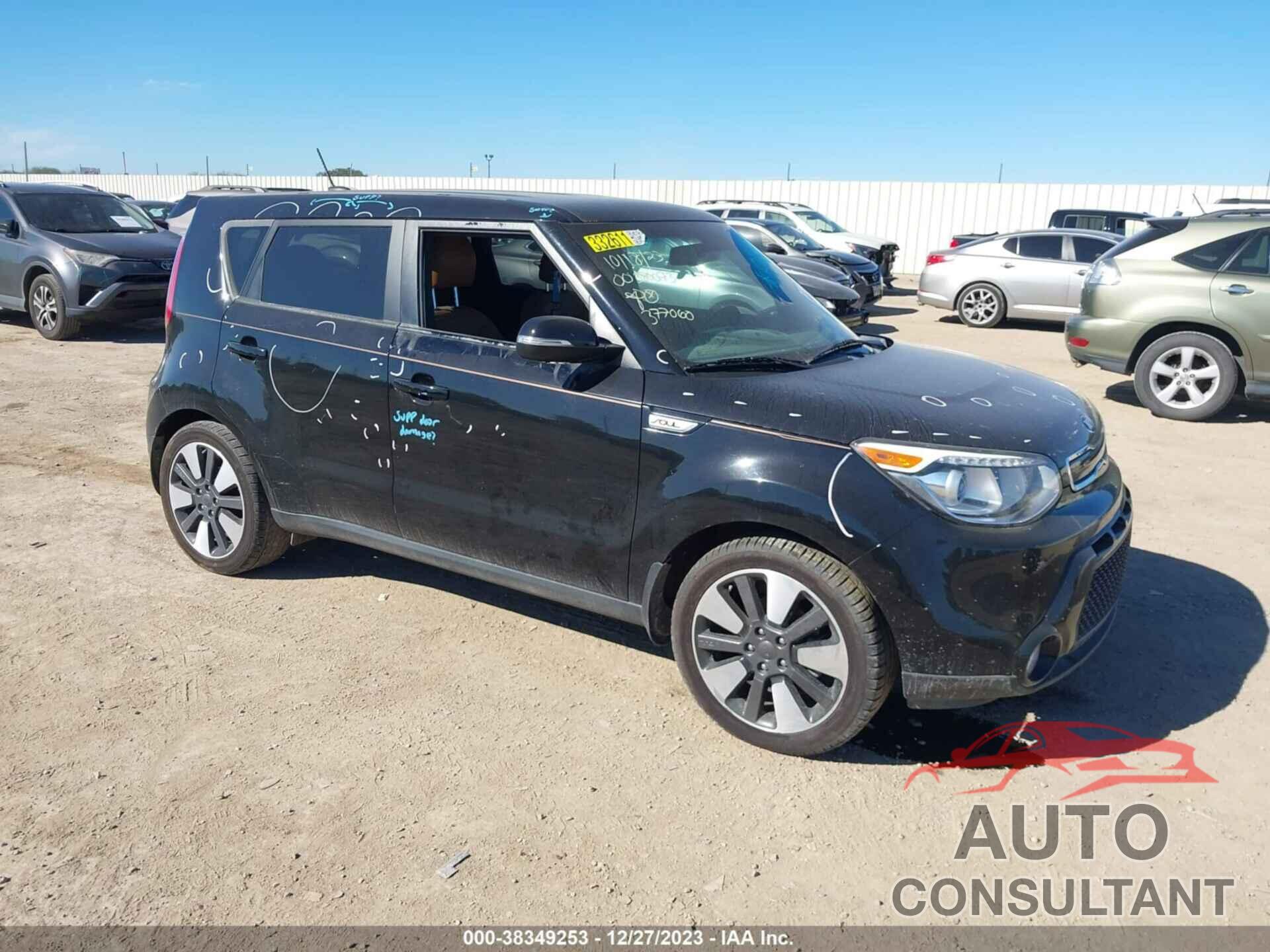 KIA SOUL 2016 - KNDJX3A58G7377060