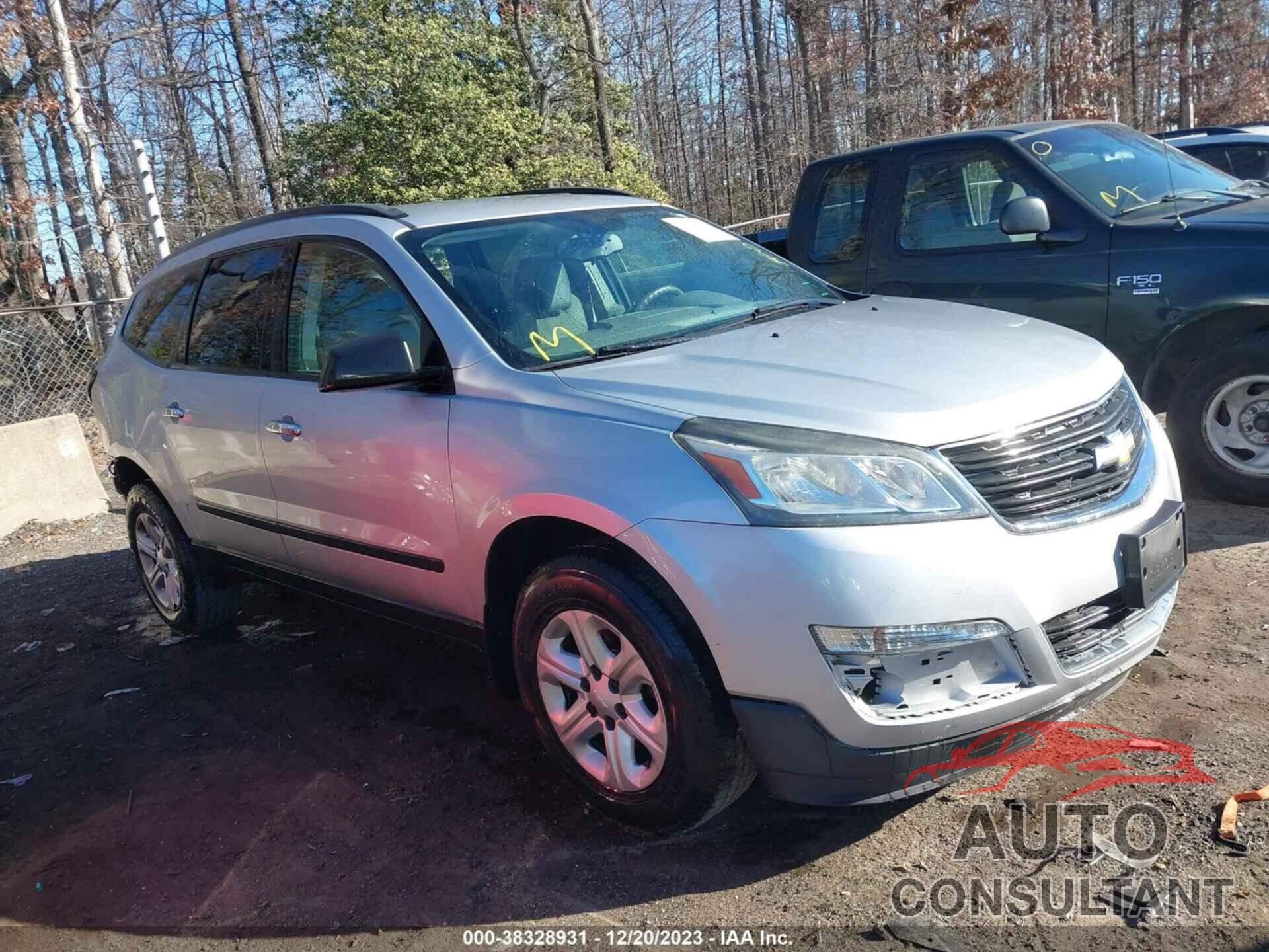 CHEVROLET TRAVERSE 2016 - 1GNKRFKD7GJ162219