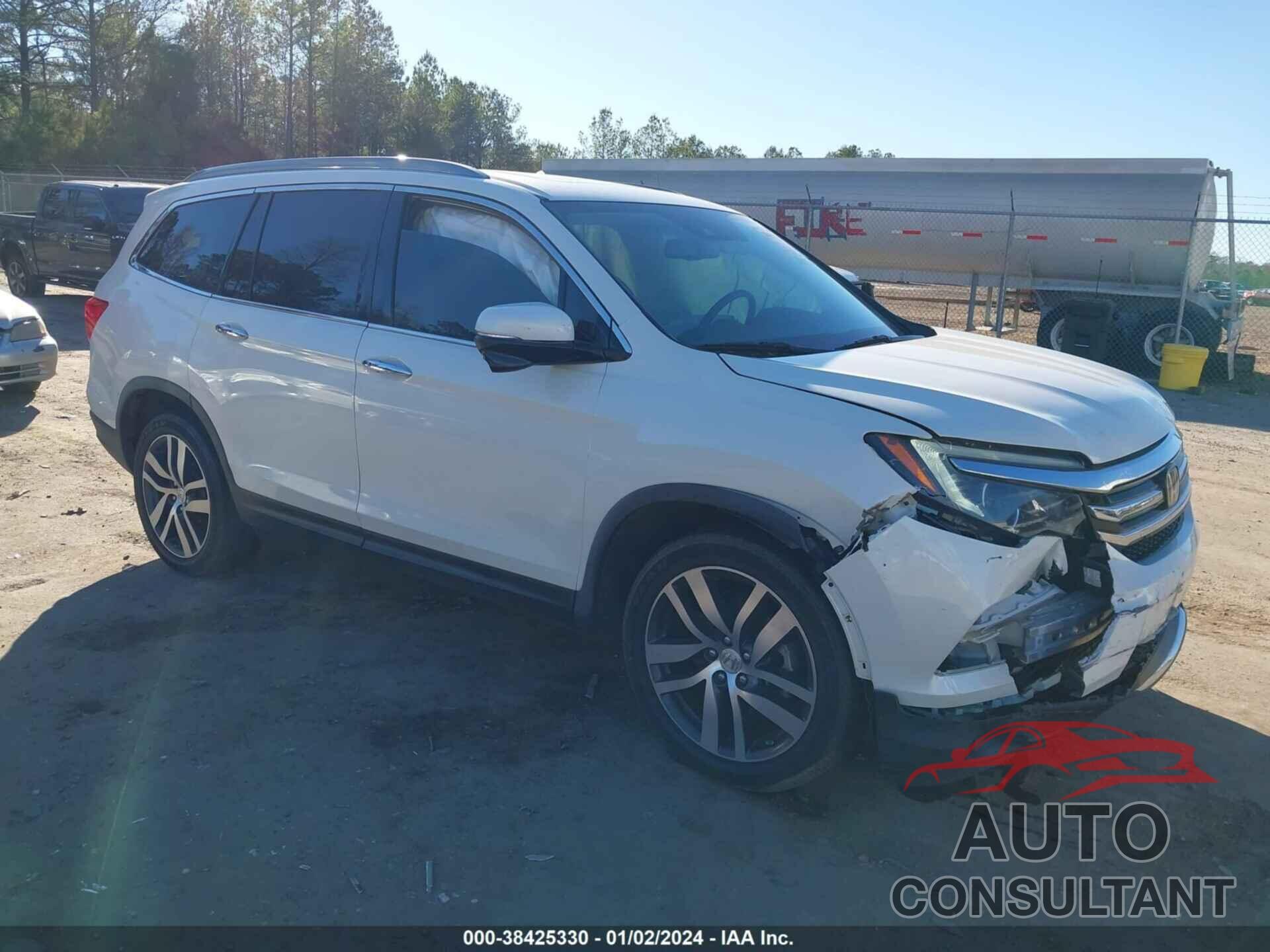 HONDA PILOT 2016 - 5FNYF5H92GB020215