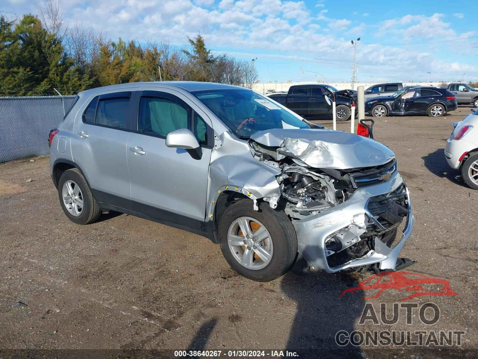 CHEVROLET TRAX 2022 - KL7CJKSMONB521332