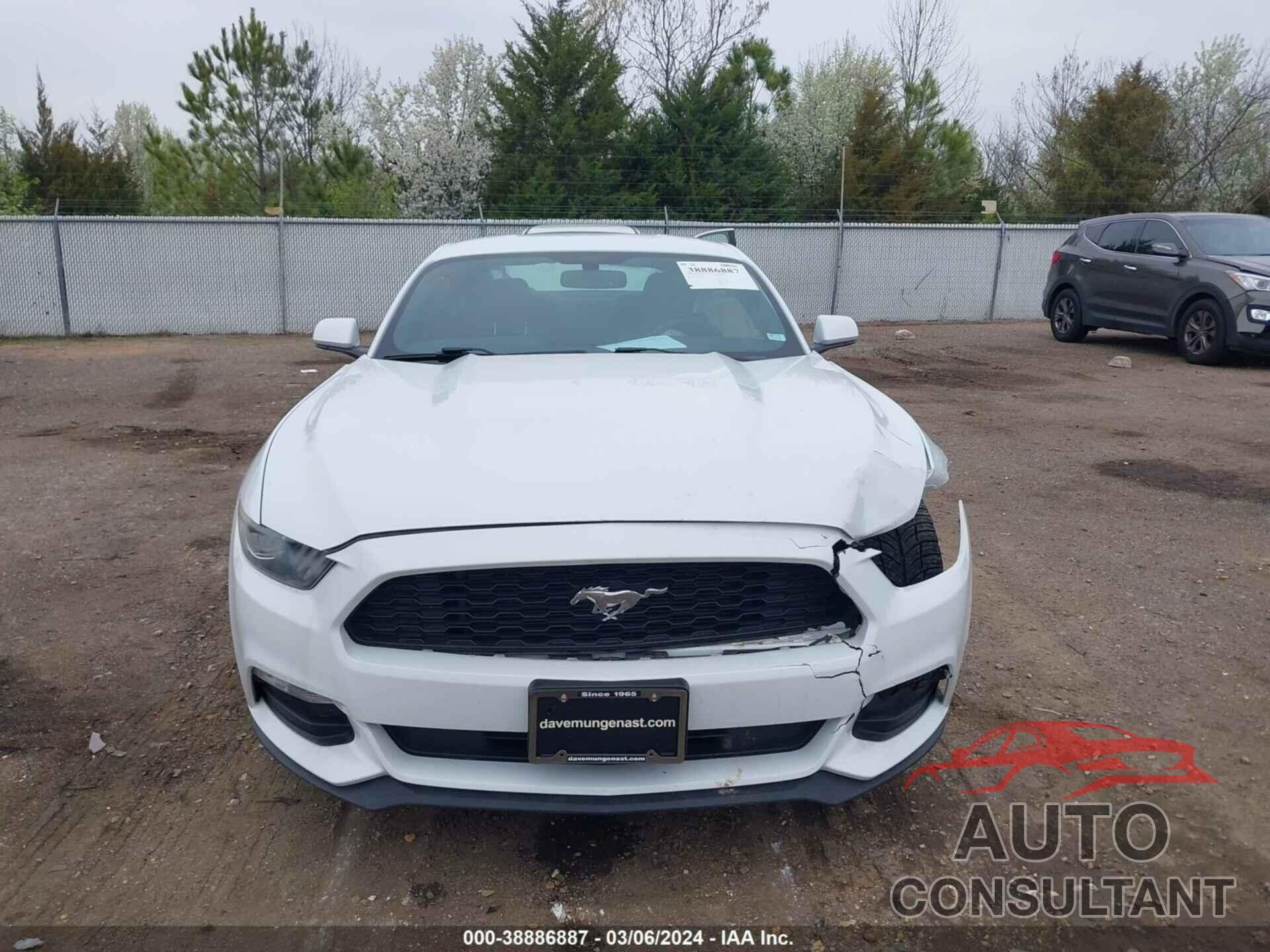 FORD MUSTANG 2016 - 1FA6P8AM0G5283363