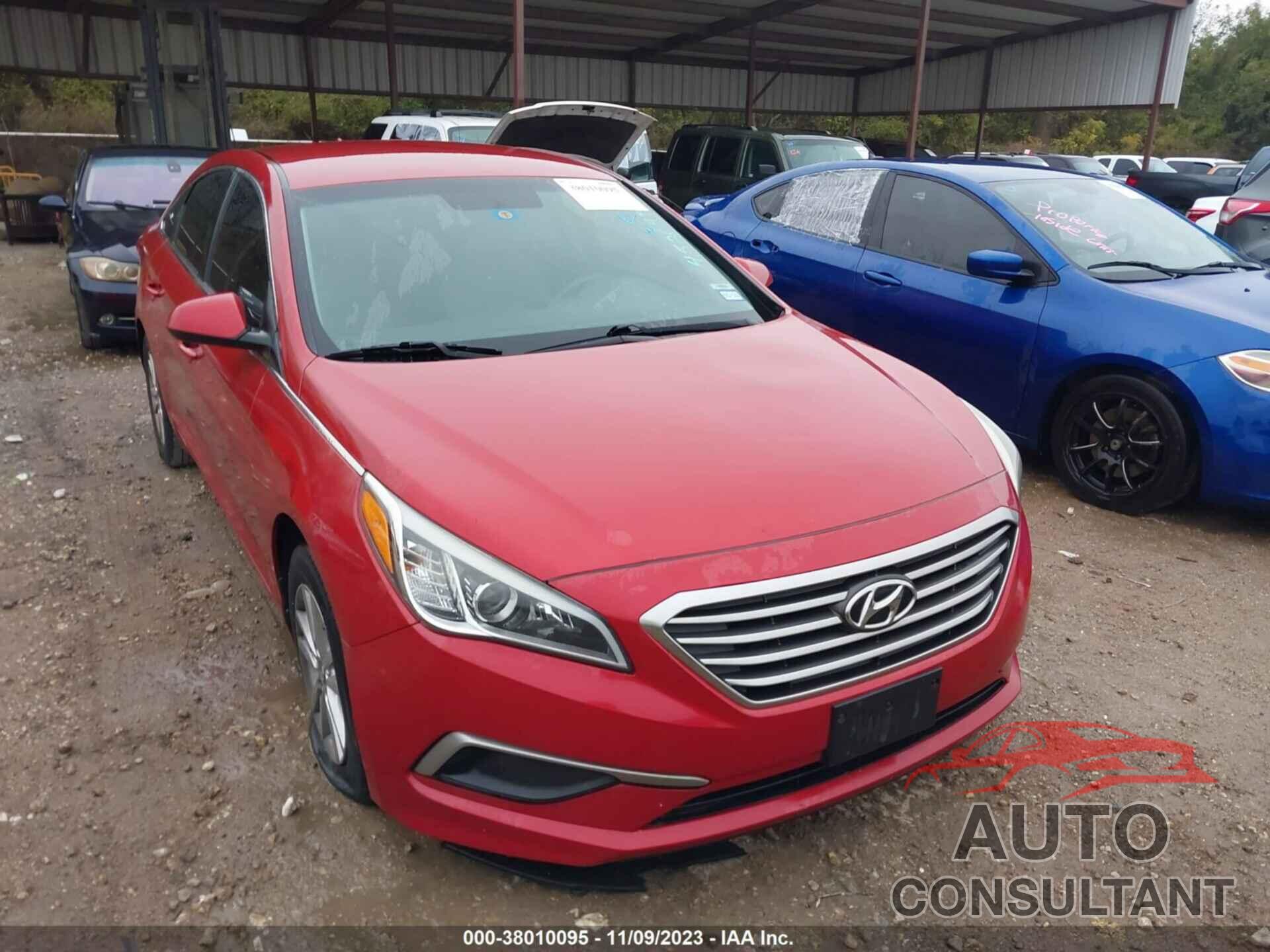 HYUNDAI SONATA 2017 - 5NPE24AF6HH452043