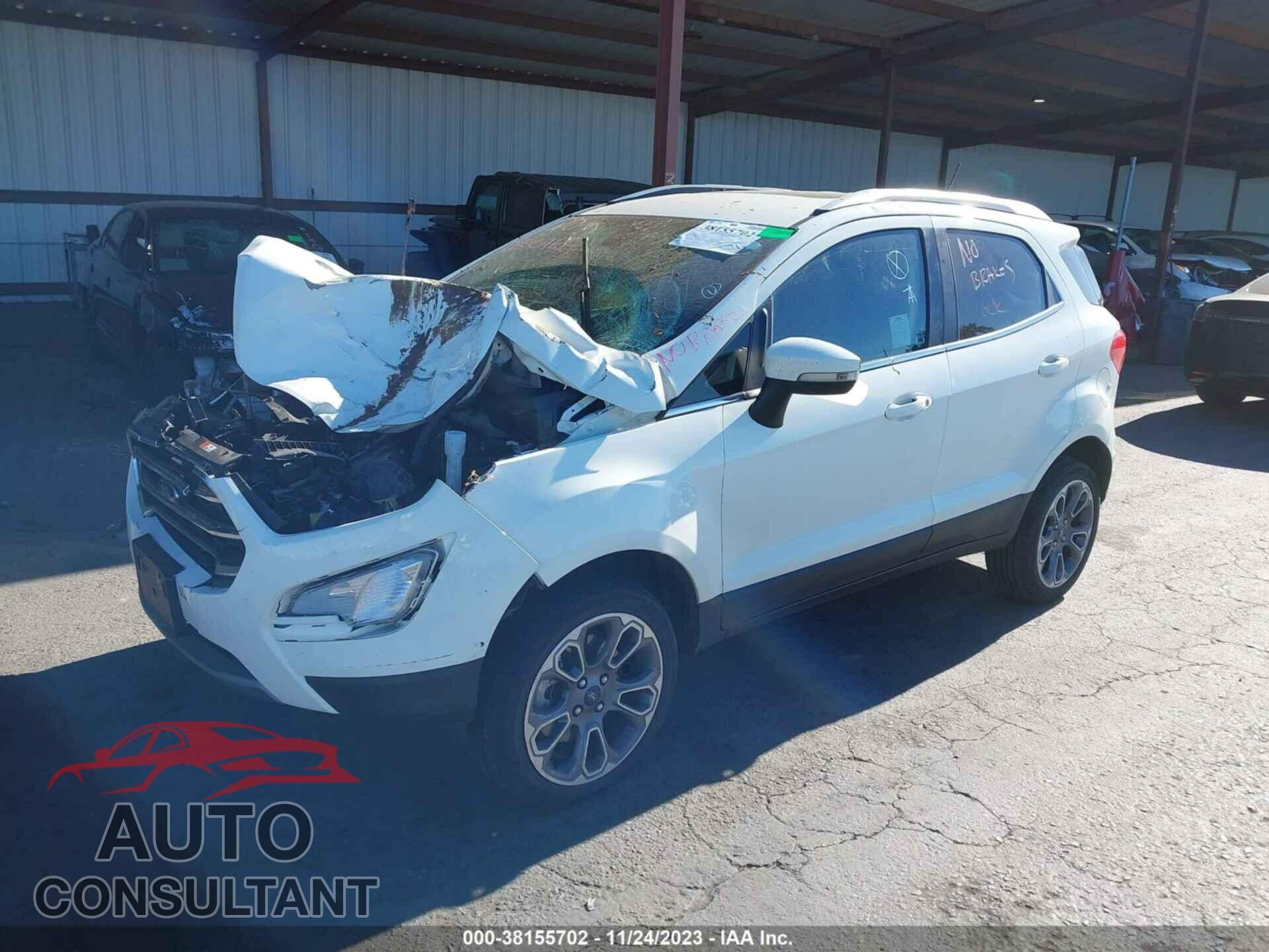 FORD ECOSPORT 2021 - MAJ6S3KL8MC397304