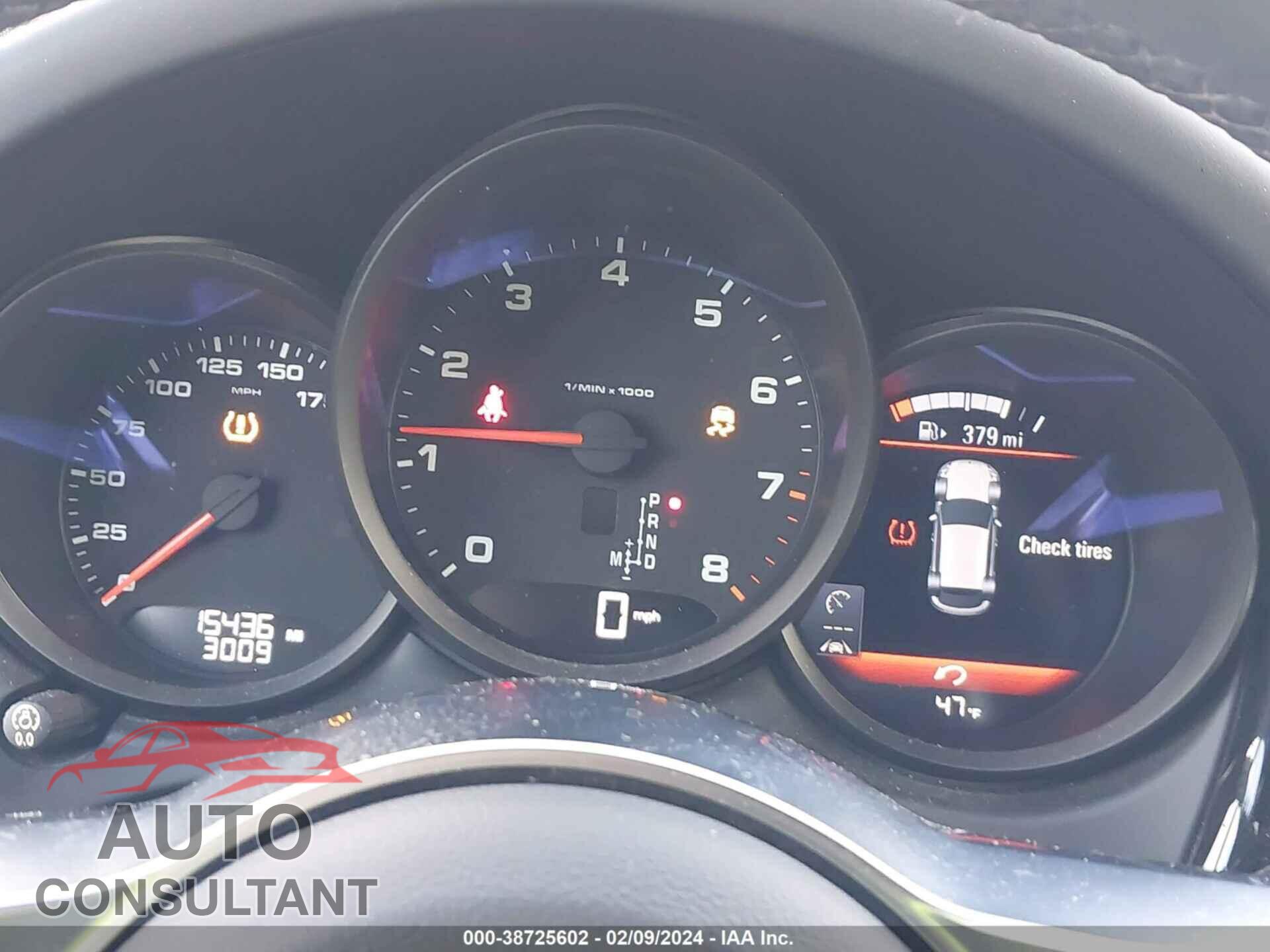 PORSCHE MACAN 2019 - WP1AA2A54KLB05177