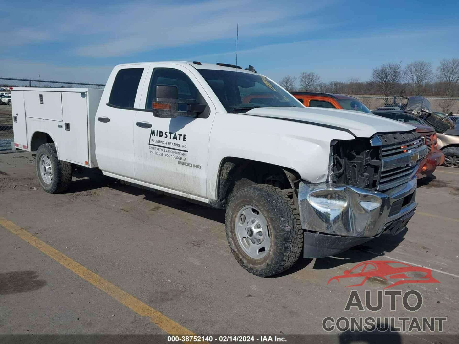 CHEVROLET SILVERADO 2500HD 2017 - 1GB2KUEG8HZ165063