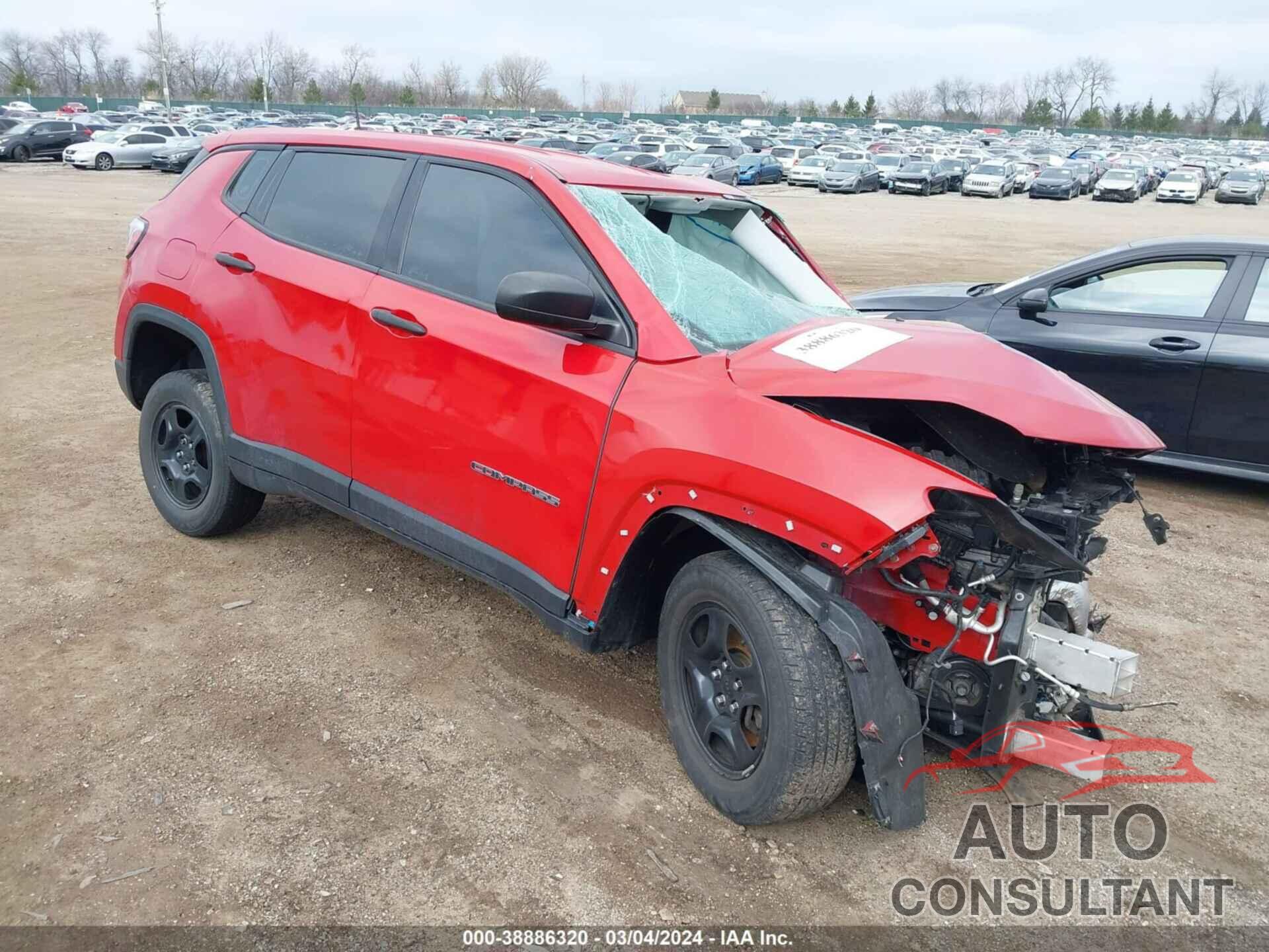 JEEP COMPASS 2019 - 3C4NJDAB3KT802784