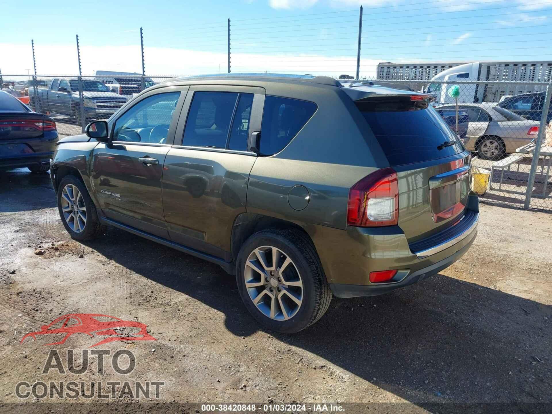 JEEP COMPASS 2016 - 1C4NJCEA3GD547224