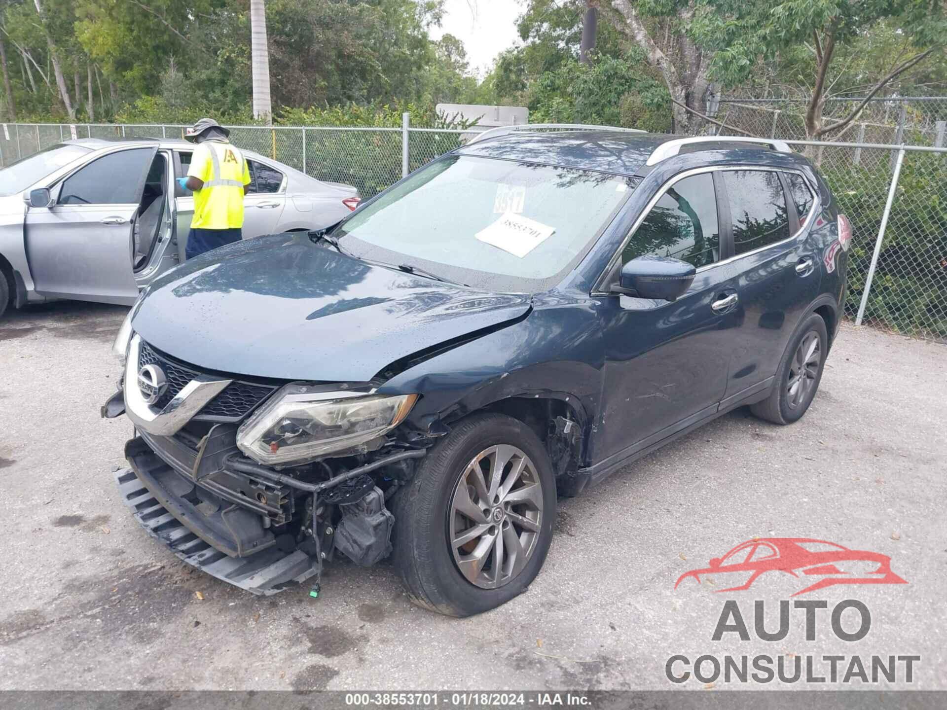 NISSAN ROGUE 2016 - 5N1AT2MT9GC743191